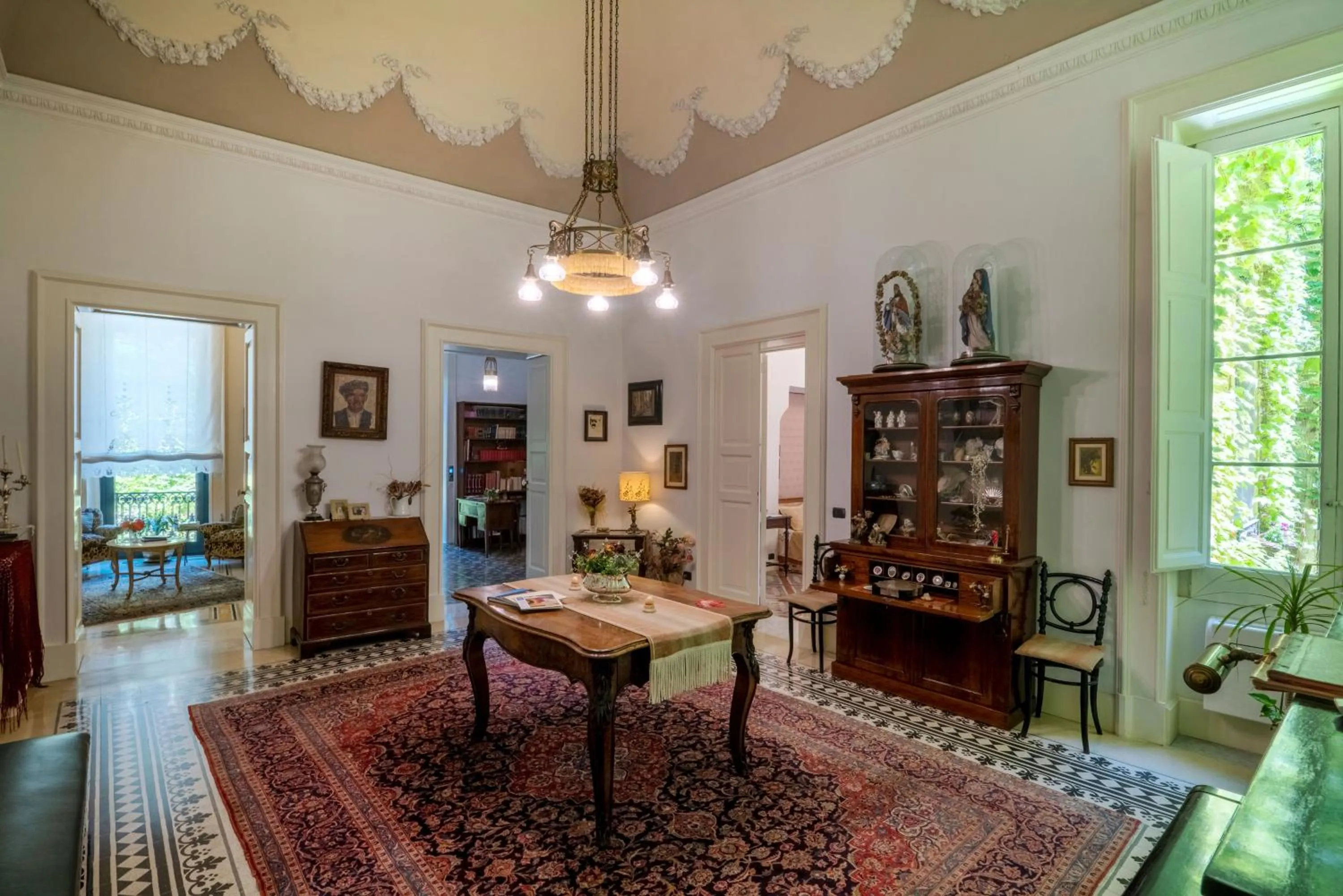 Living room in Palazzo Rollo