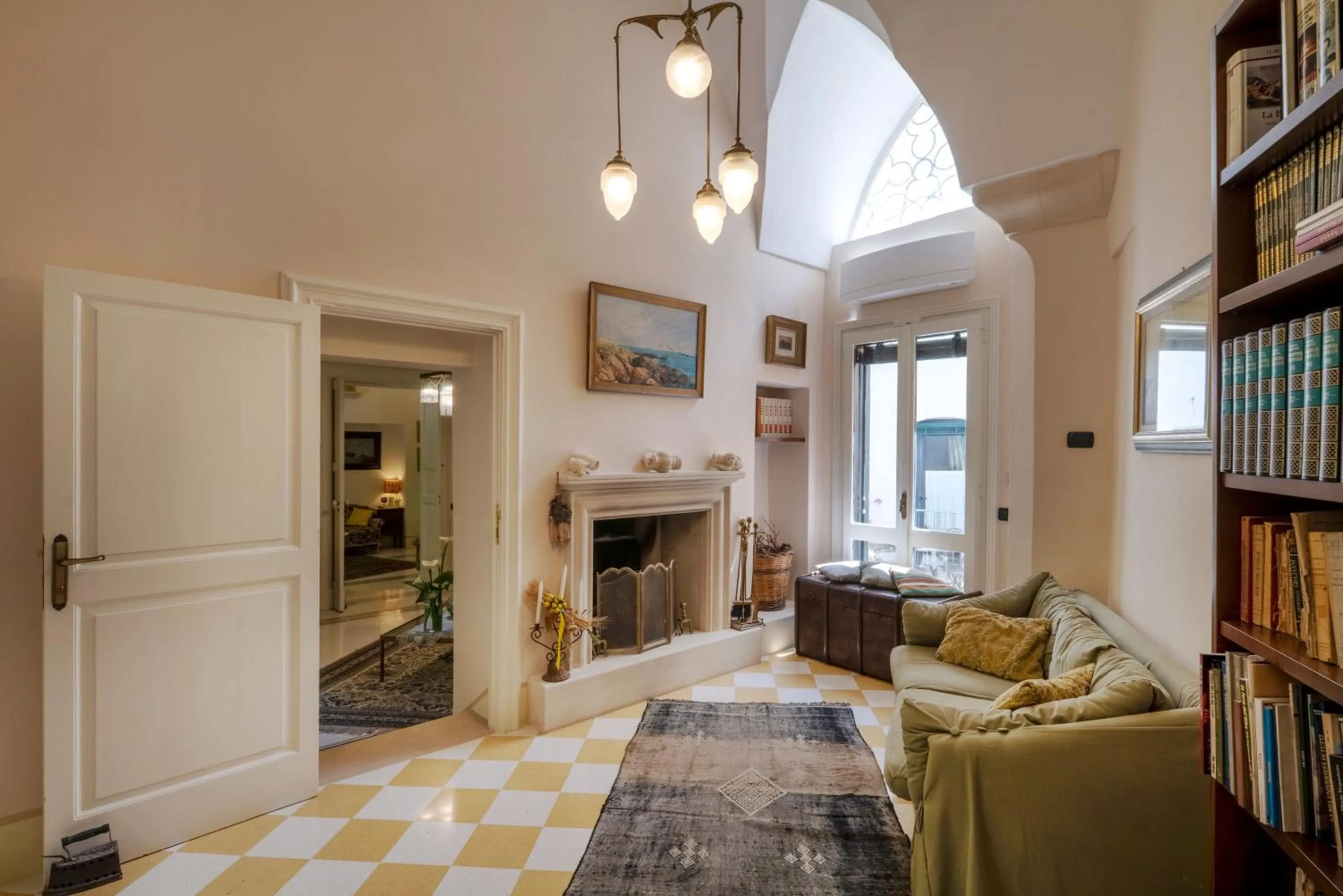 Living room in Palazzo Rollo