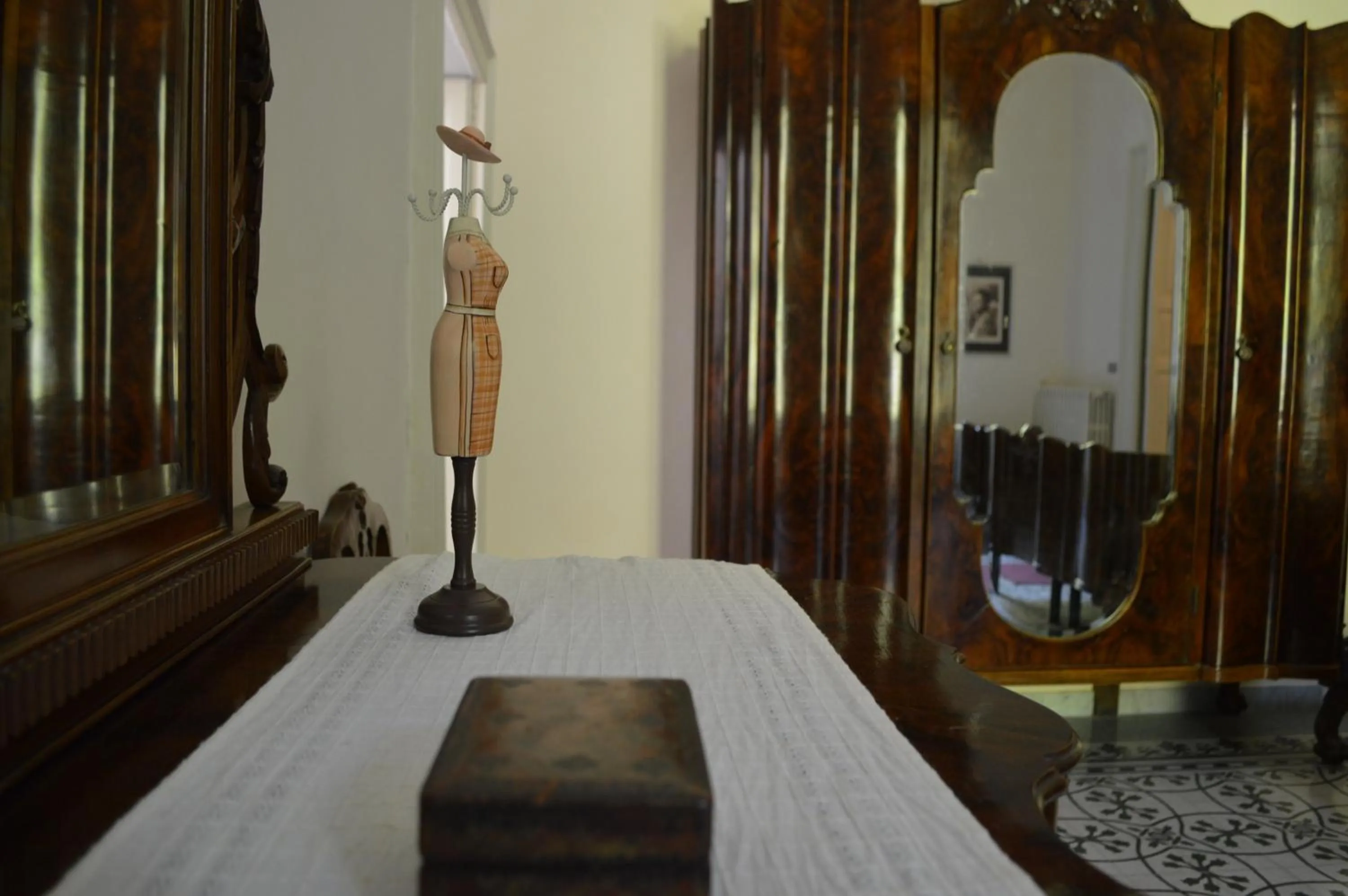 Photo of the whole room, Bed in Palazzo Rollo