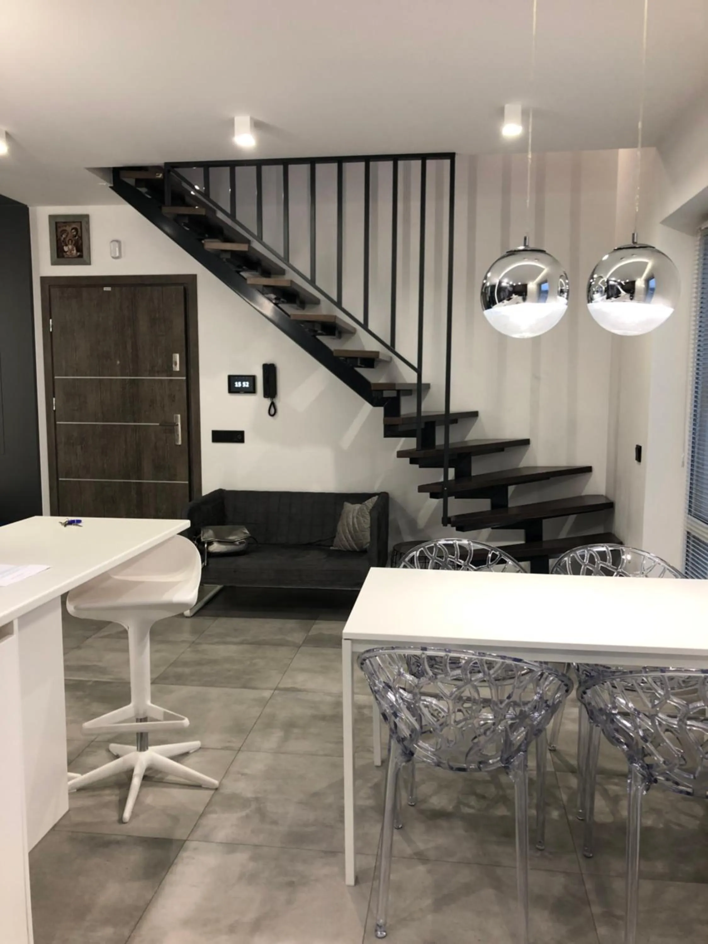 Lobby or reception in Apartamenty Premium Wadowice