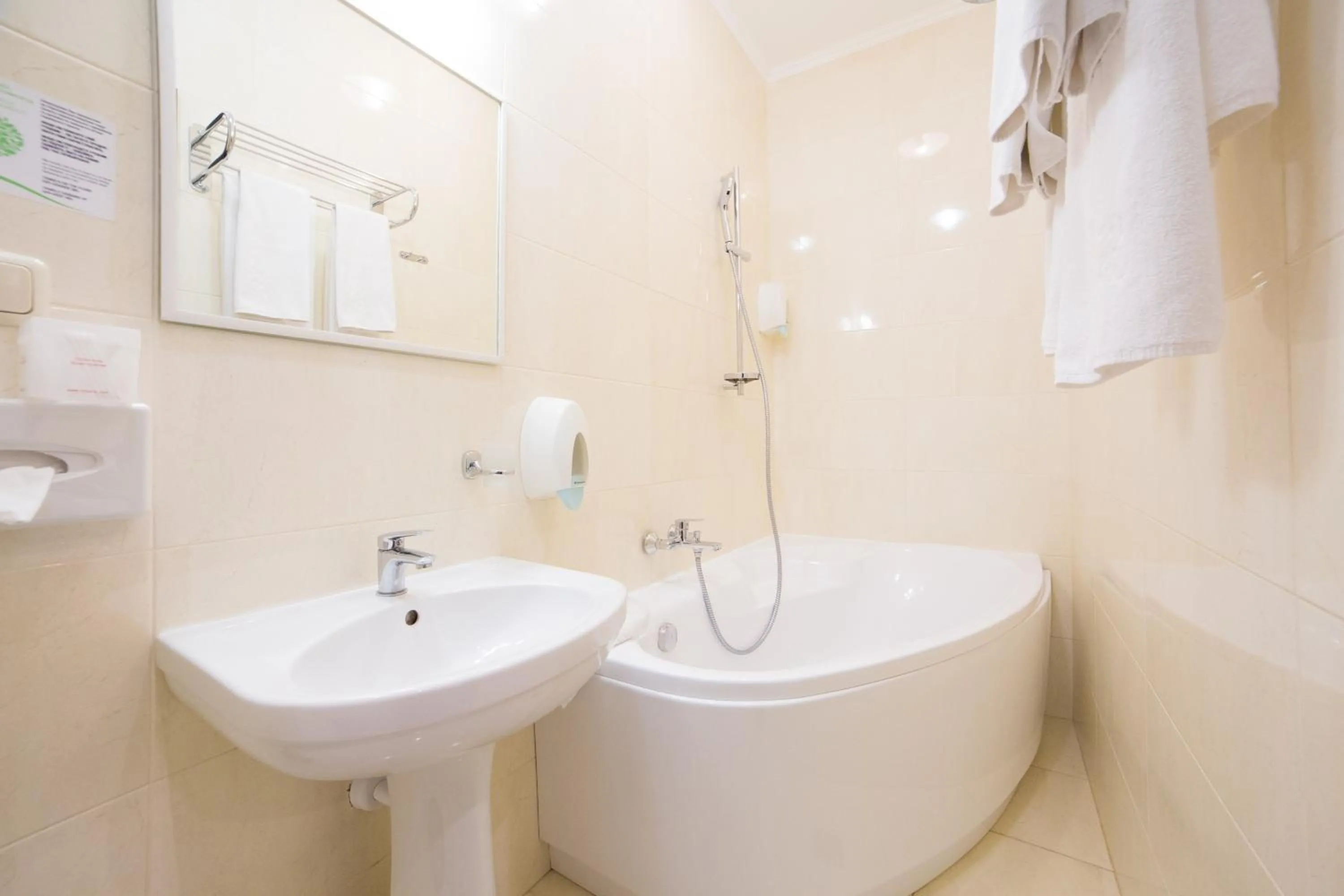 Bathroom in Optima Dworzec Lviv