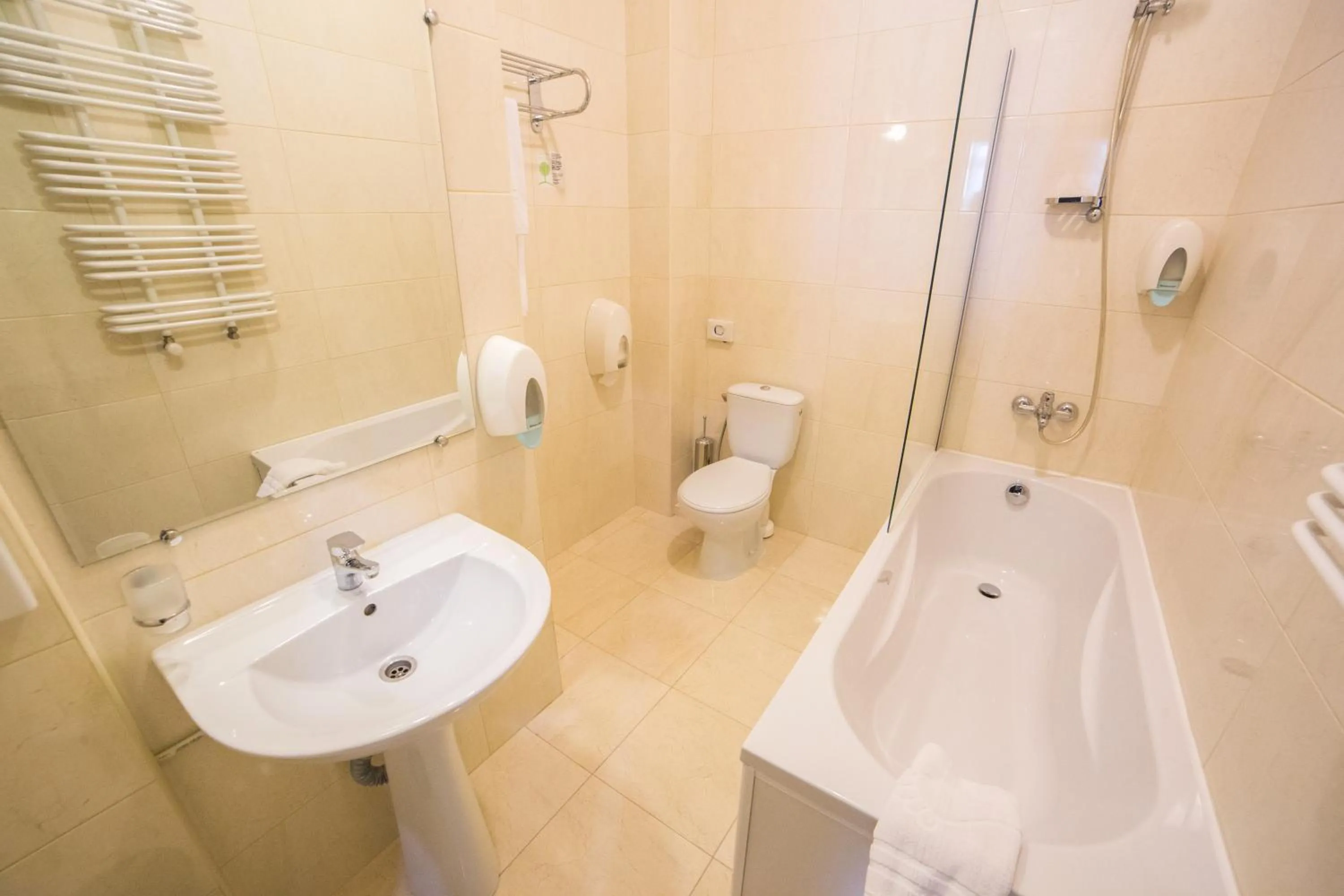 Bathroom in Optima Dworzec Lviv