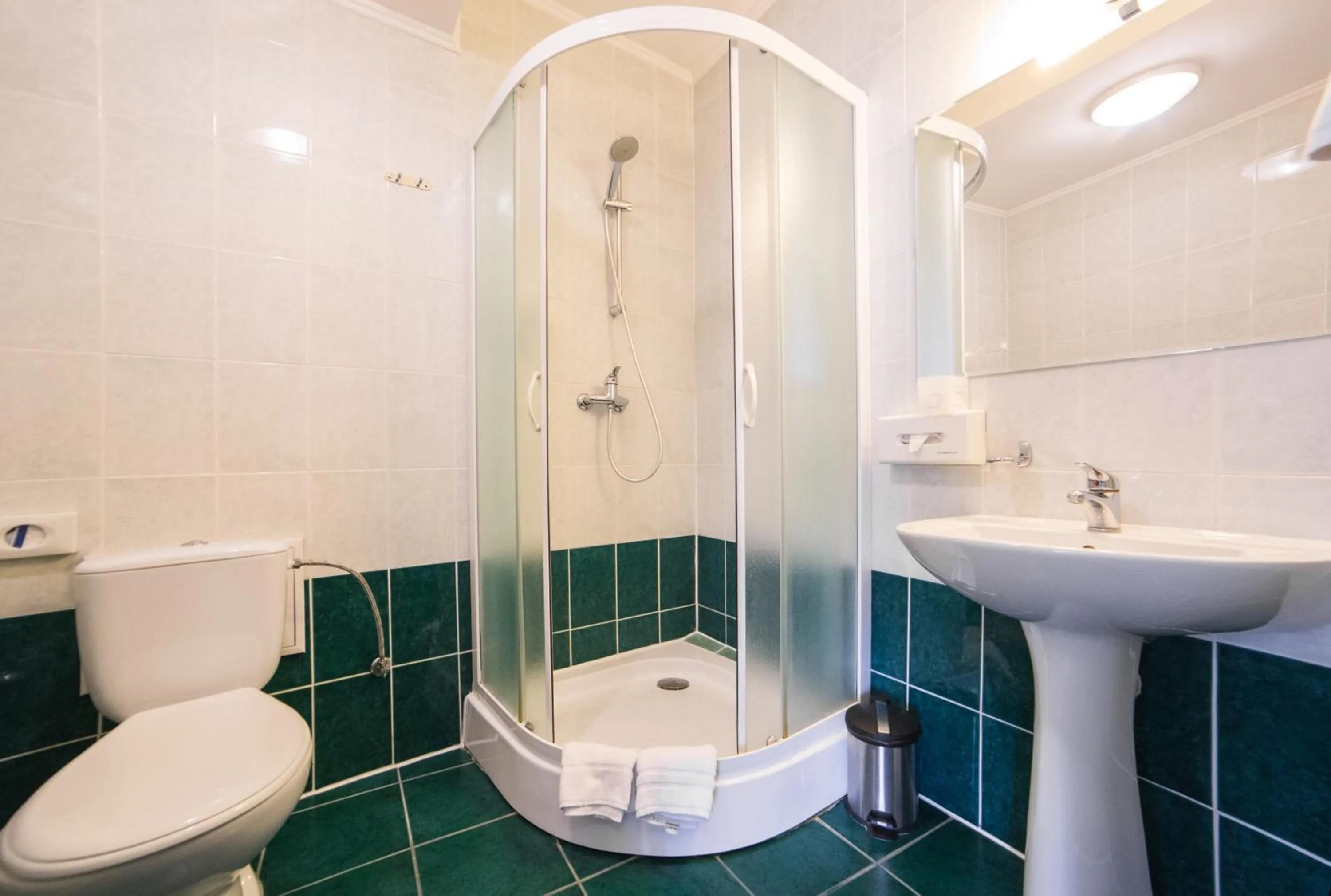 Bathroom in Optima Dworzec Lviv