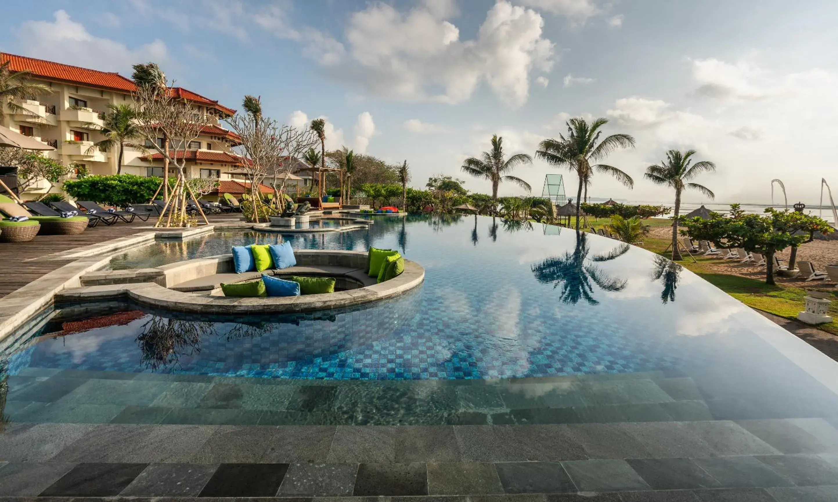 Swimming pool in Grand Mirage Resort & Thalasso Bali Swimming pool in Grand Mirage Resort & Thalasso Bali