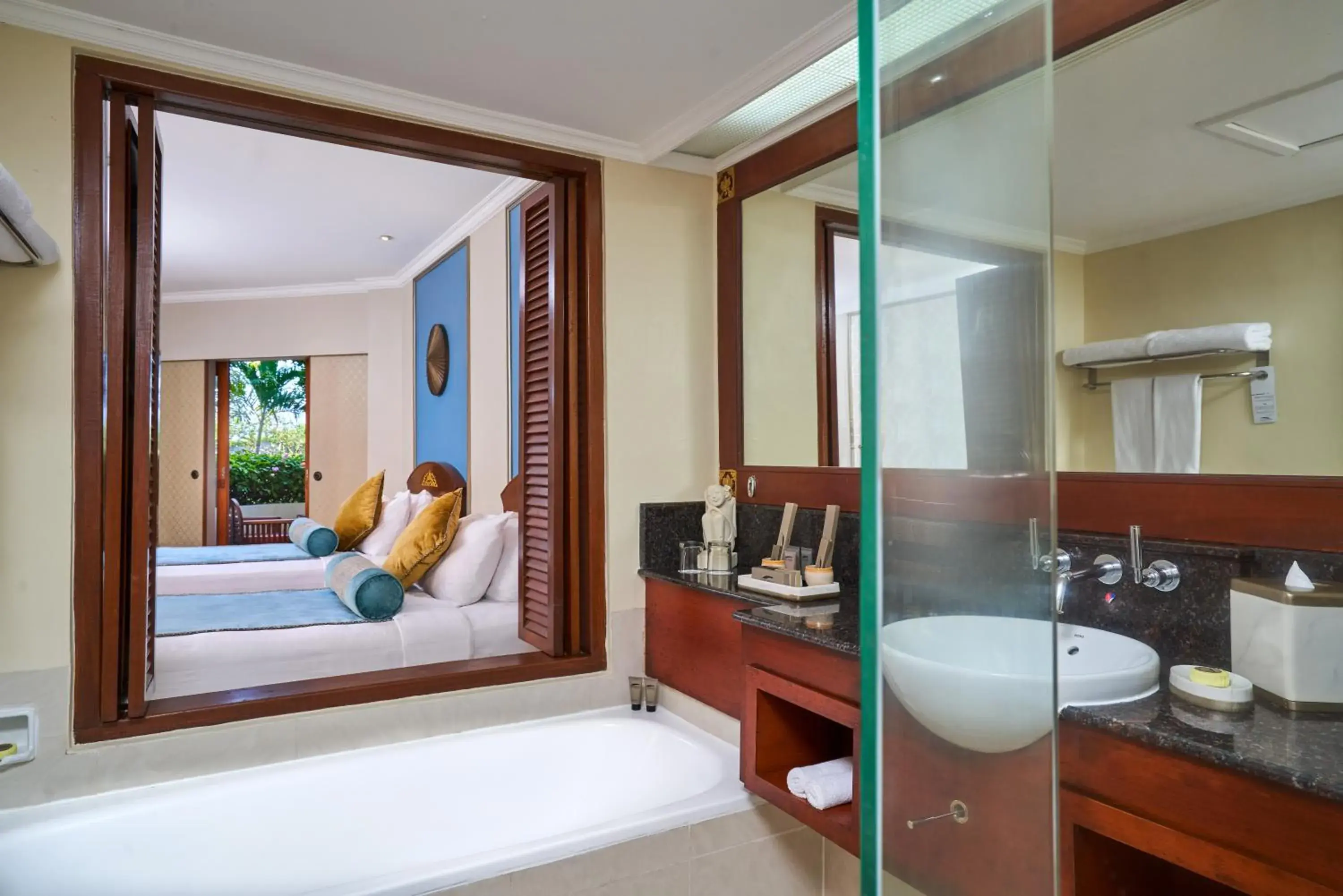 Double or Twin Room with Garden View in Grand Mirage Resort & Thalasso Bali Double or Twin Room with Garden View in Grand Mirage Resort & Thalasso Bali