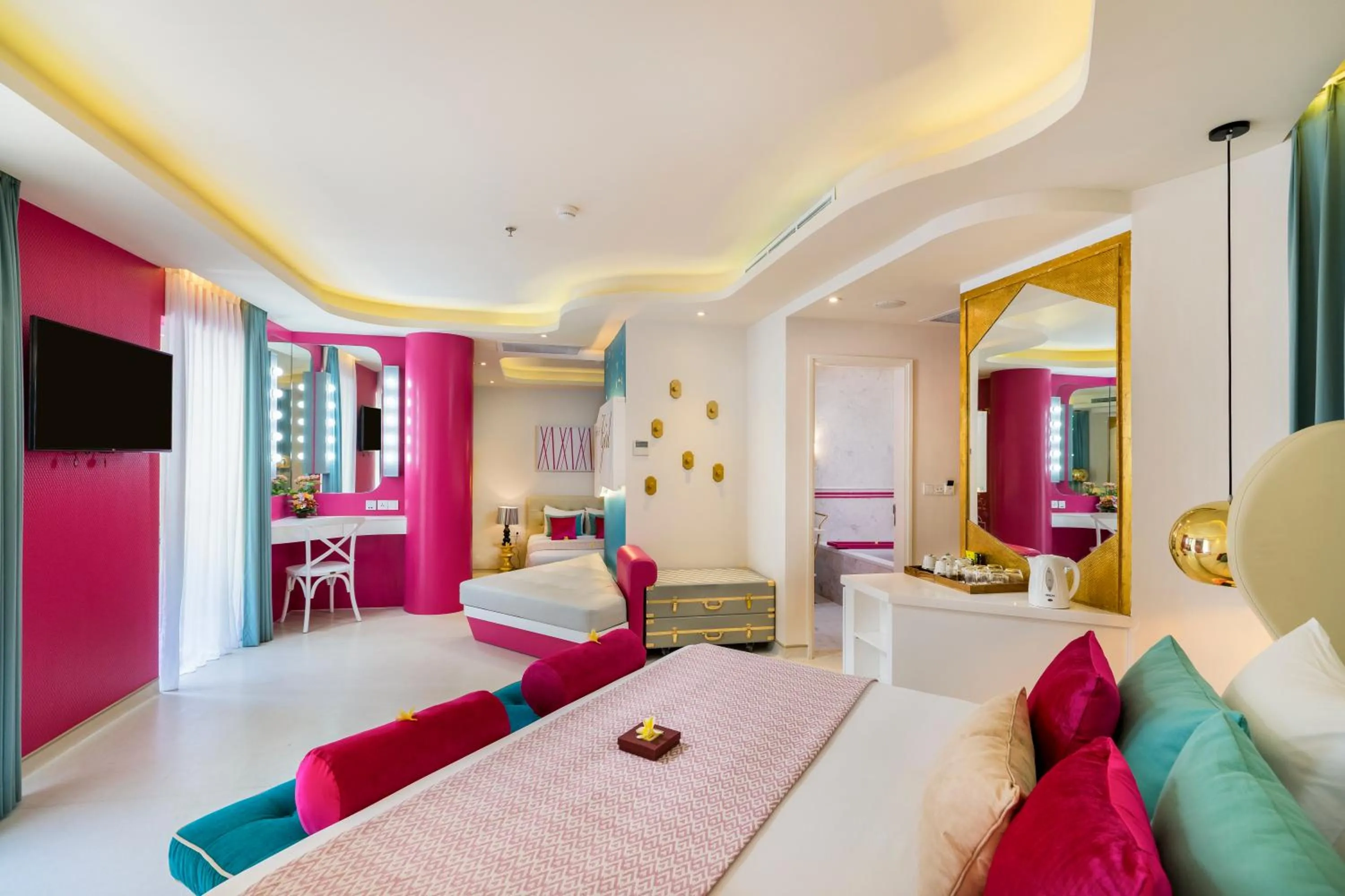 Bedroom, Bed in Grand Mirage Resort & Thalasso Bali