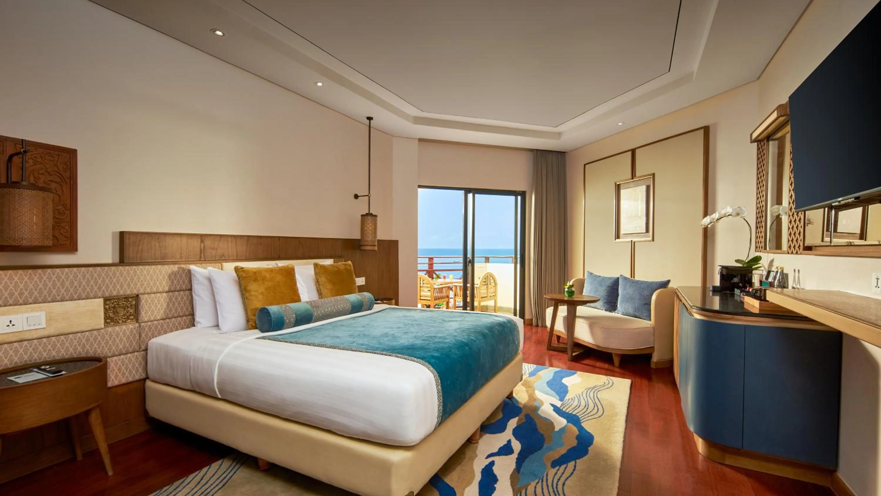 Bedroom, Bed in Grand Mirage Resort & Thalasso Bali