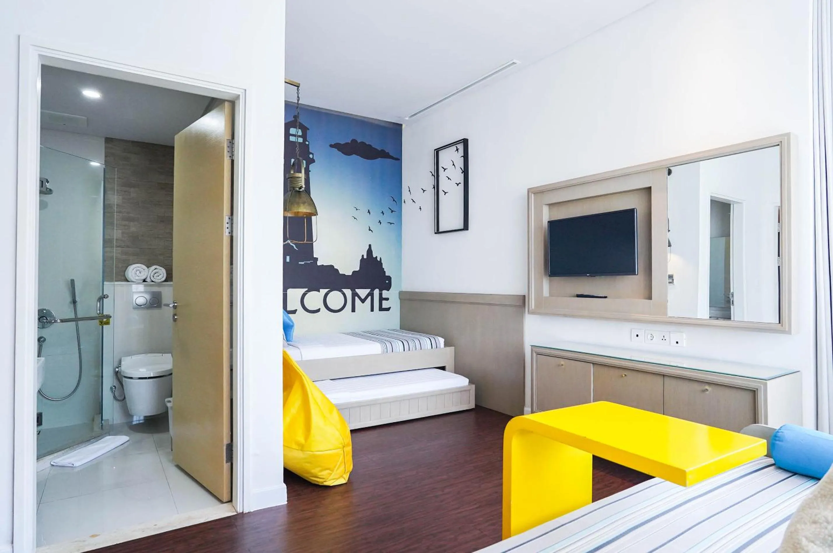 Bedroom, Bed in Grand Mirage Resort & Thalasso Bali