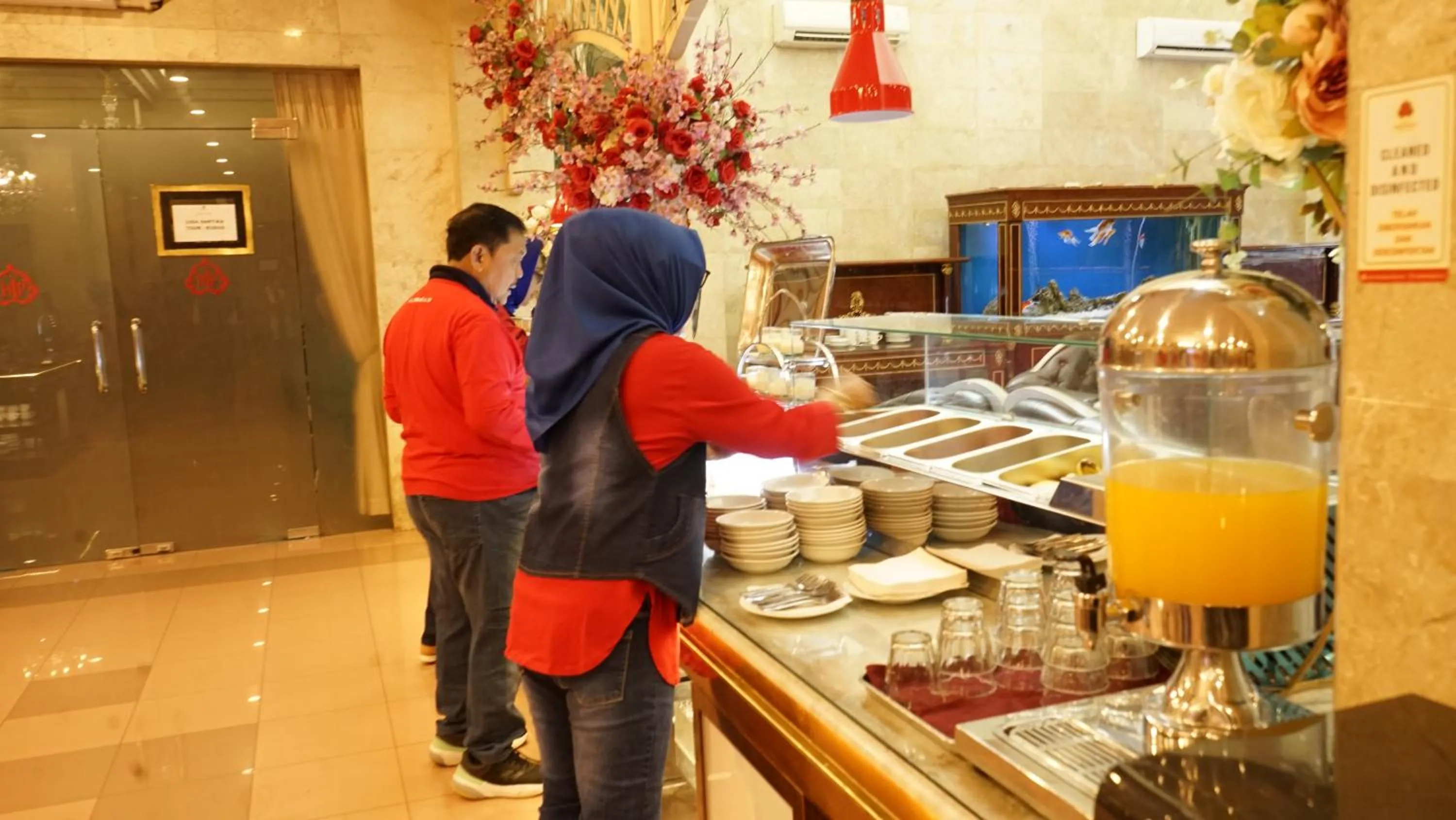 Breakfast in Hotel Indah Palace Solo