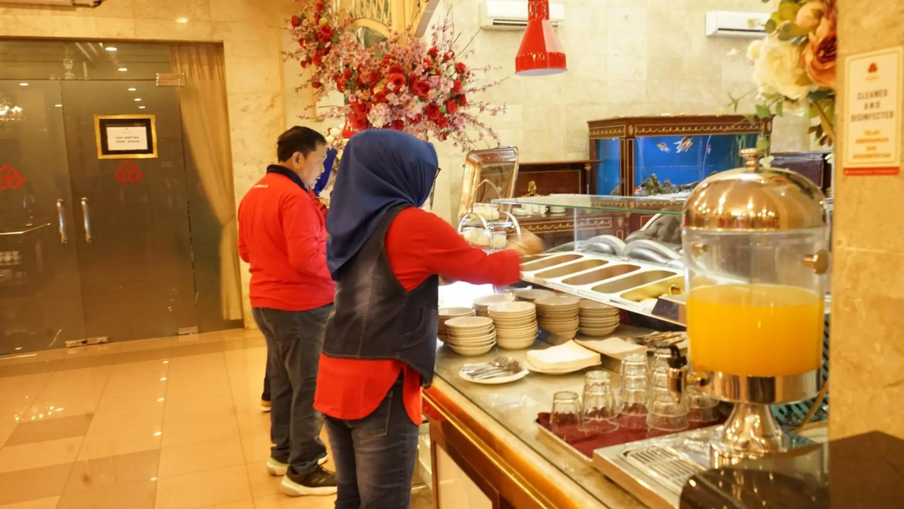 Breakfast in Hotel Indah Palace Solo Breakfast in Hotel Indah Palace Solo