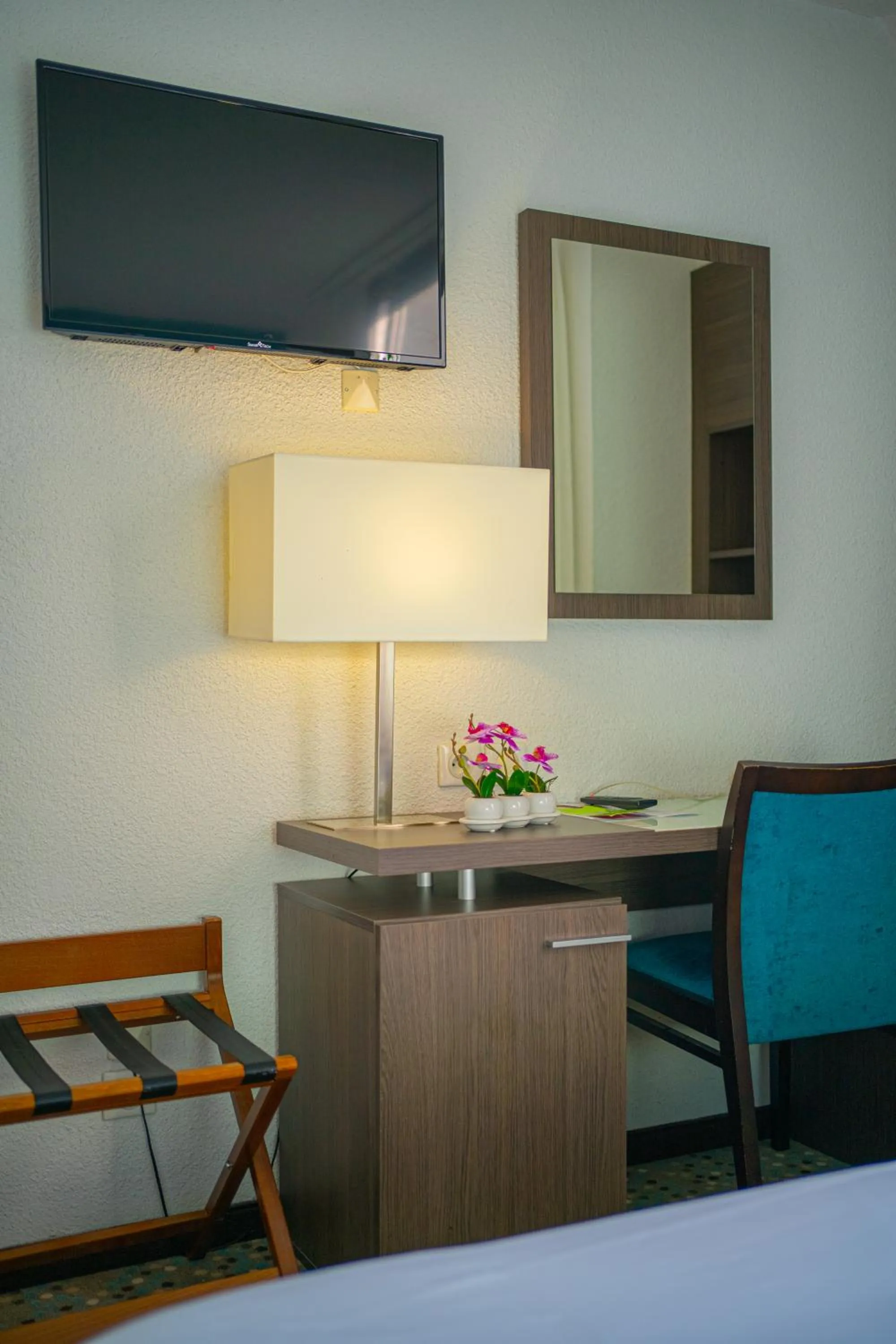 TV and multimedia, Bed in Hôtel Miramont