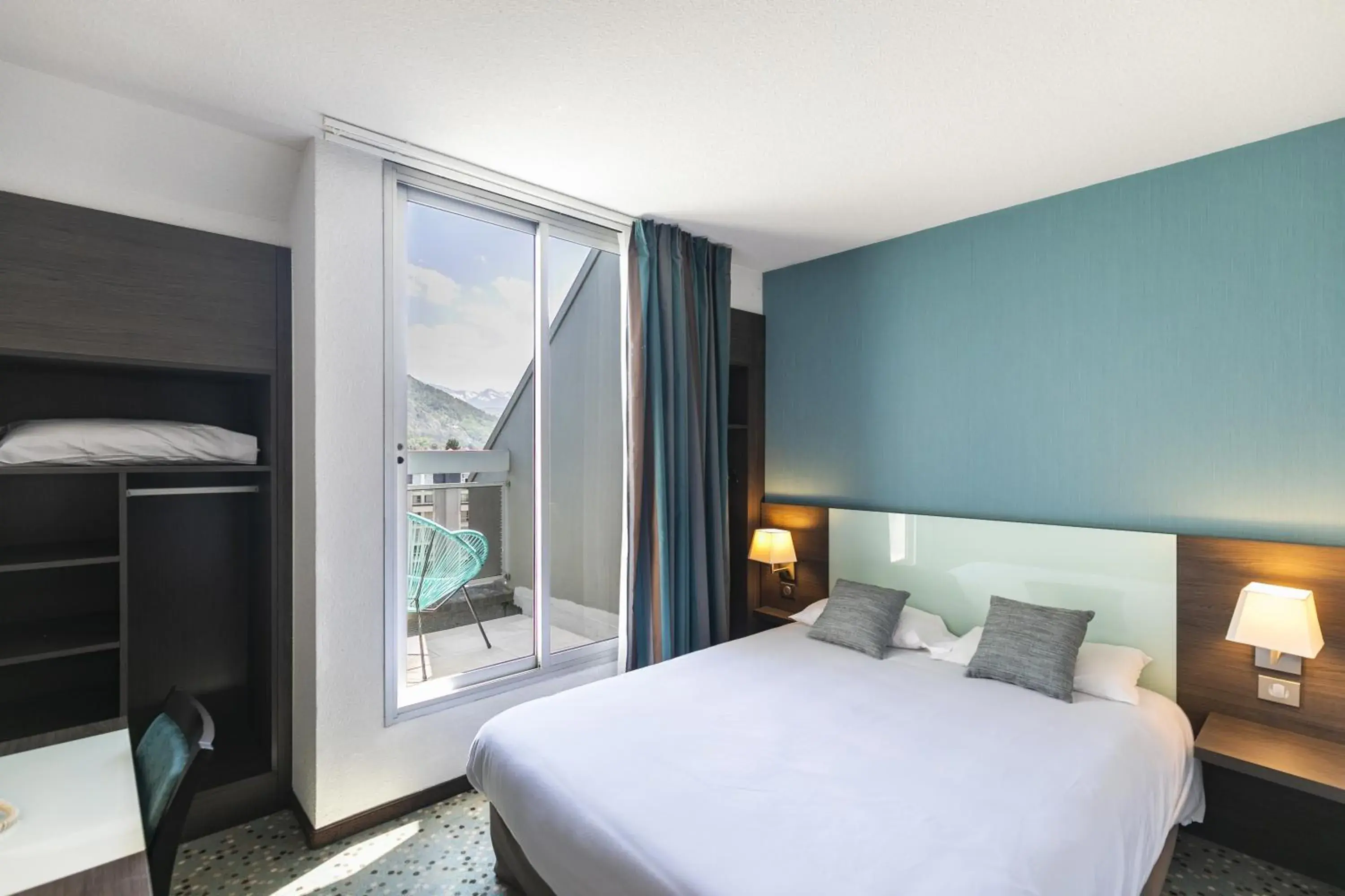 Photo of the whole room, Bed in Hôtel Miramont Photo of the whole room, Bed in Hôtel Miramont