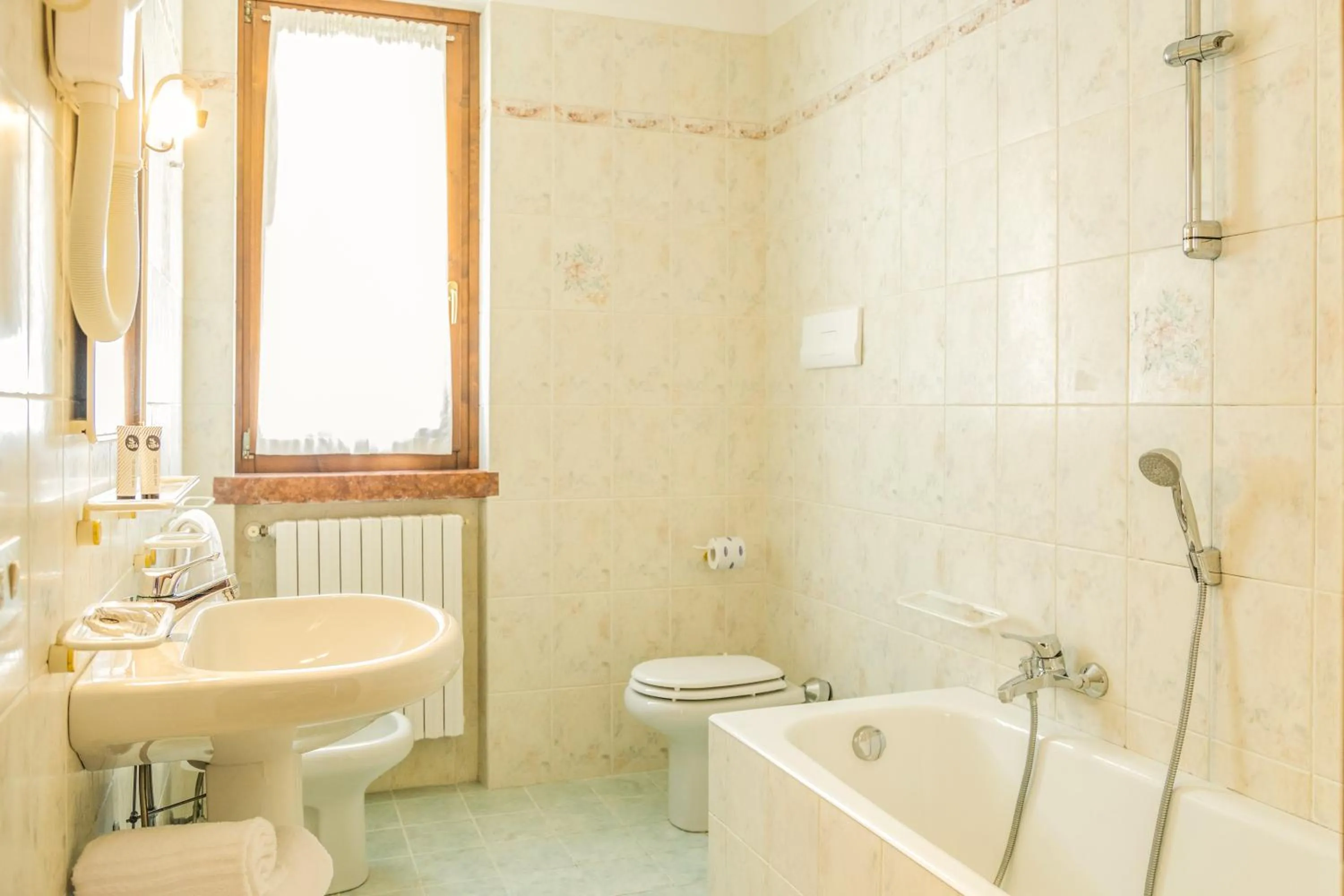 Bathroom in Hotel Residence Panorama La Forca, GTSGroup