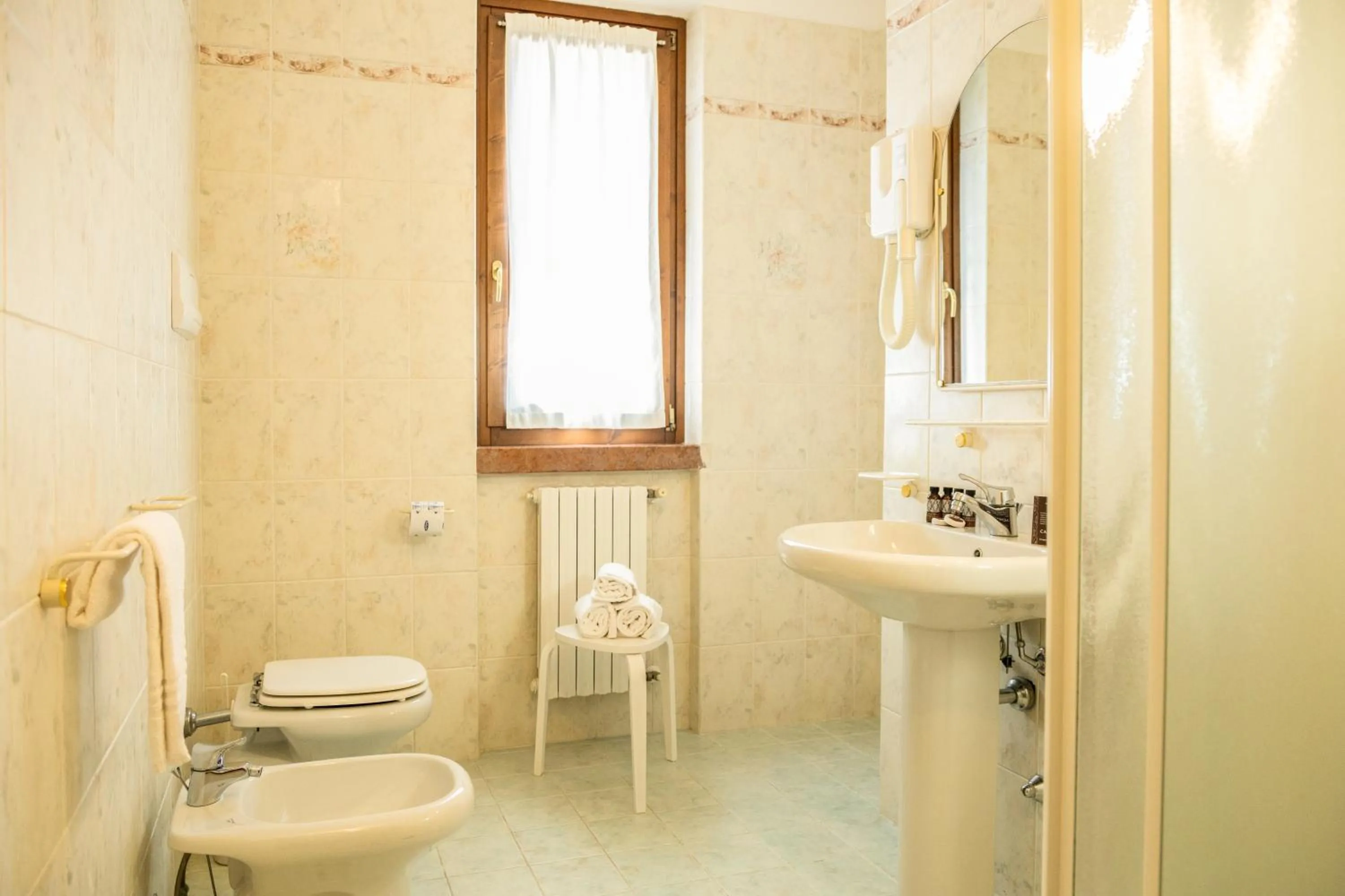 Bathroom in Hotel Residence Panorama La Forca, GTSGroup