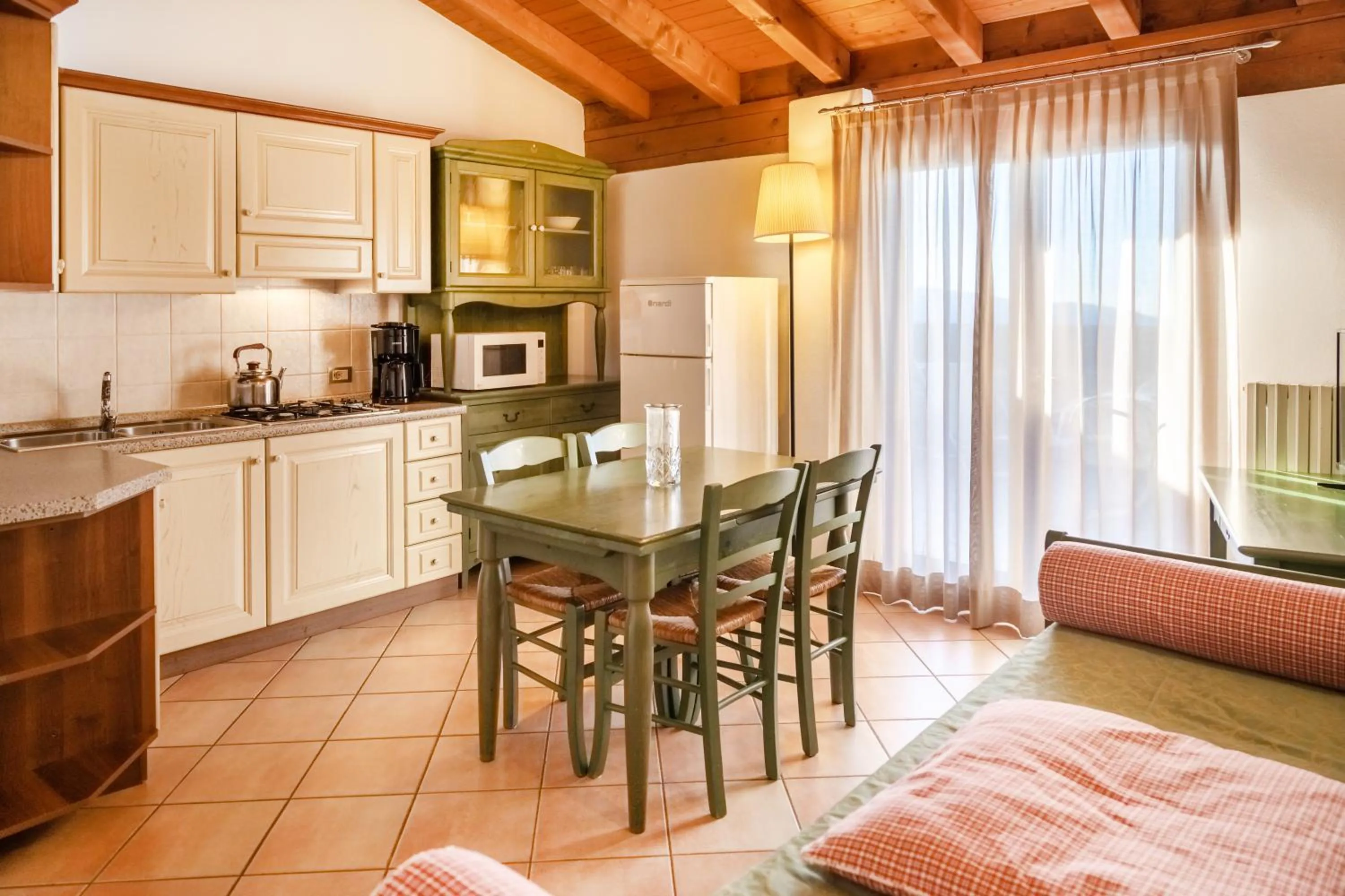 Kitchen or kitchenette in Hotel Residence Panorama La Forca, GTSGroup