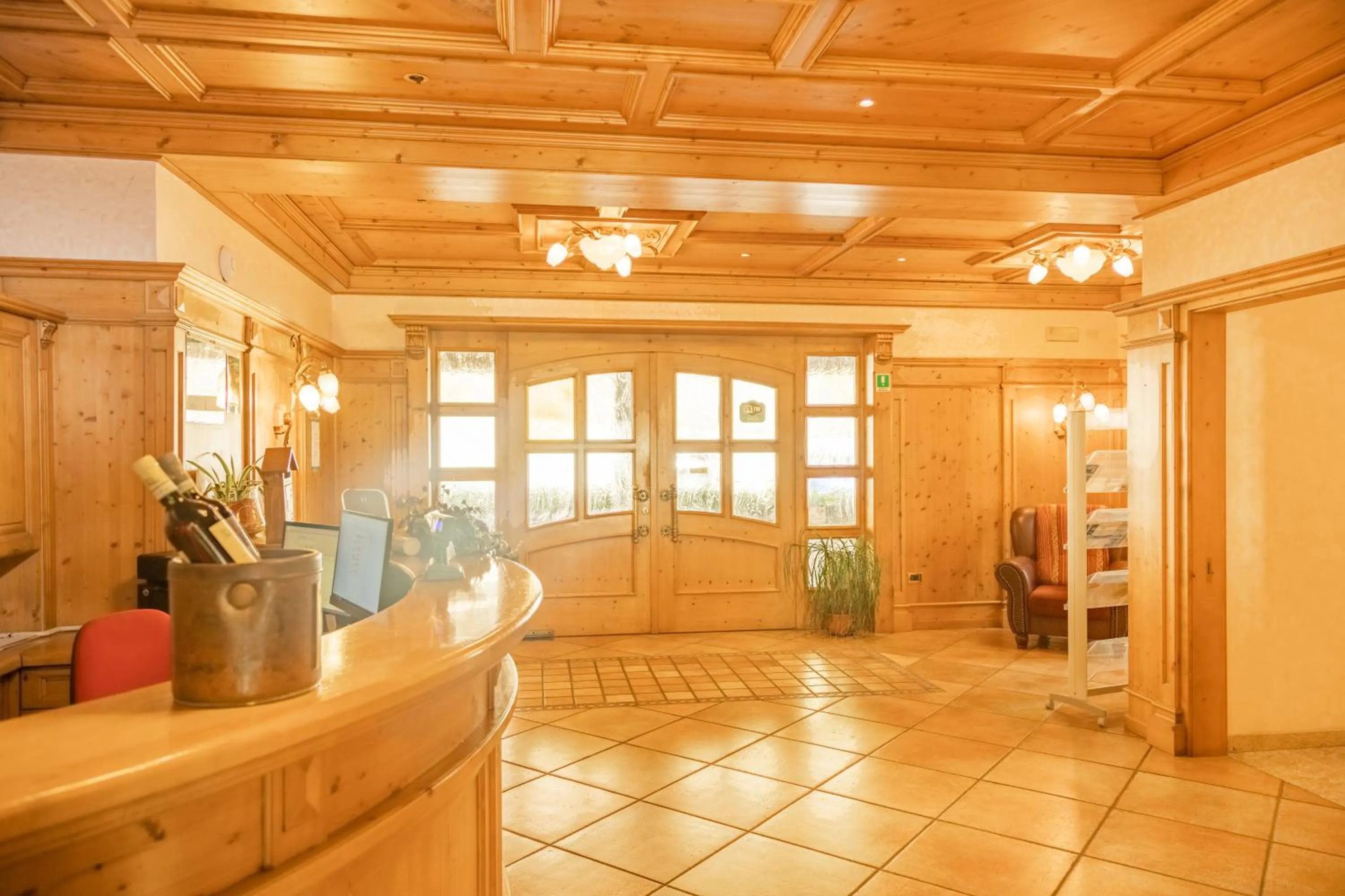 Lobby or reception in Hotel Residence Panorama La Forca, GTSGroup