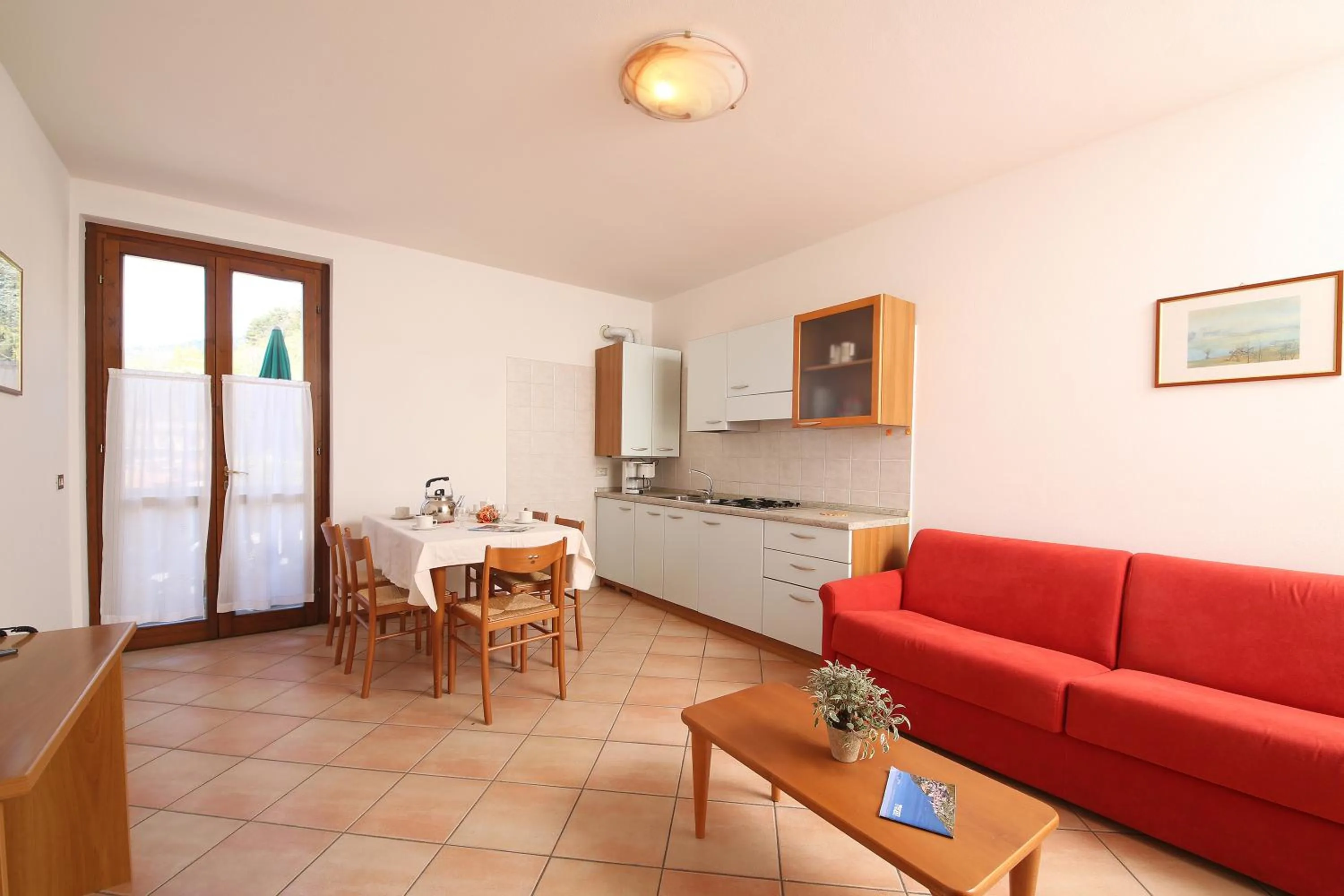 Kitchen or kitchenette in Hotel Residence Panorama La Forca, GTSGroup