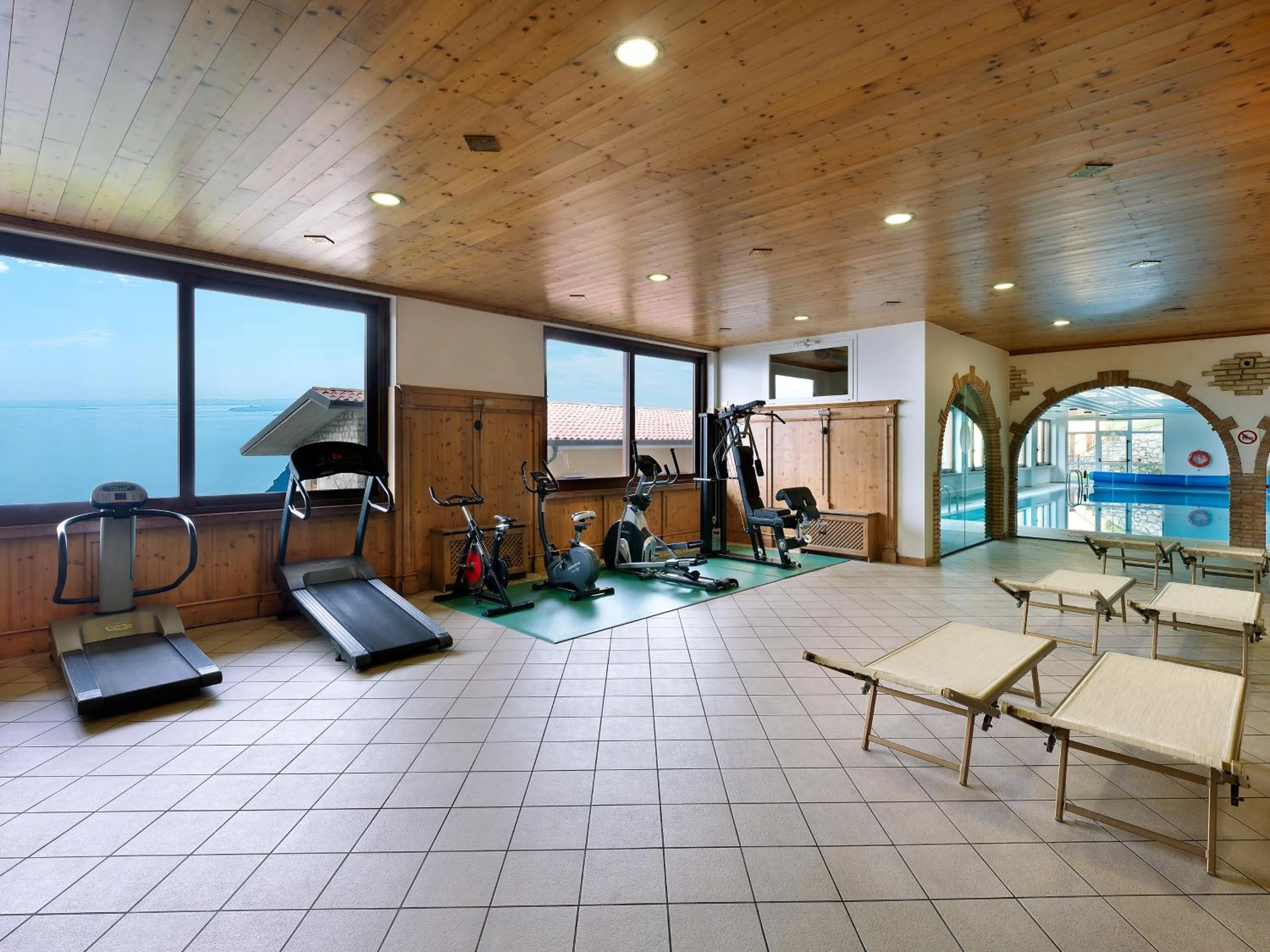 Fitness centre/facilities in Hotel Residence Panorama La Forca, GTSGroup