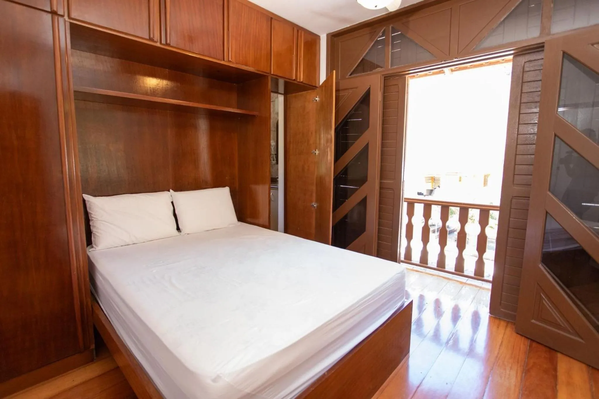 Bedroom, Bed in Sítio Cinco Folhas, recanto com vista pra montanha