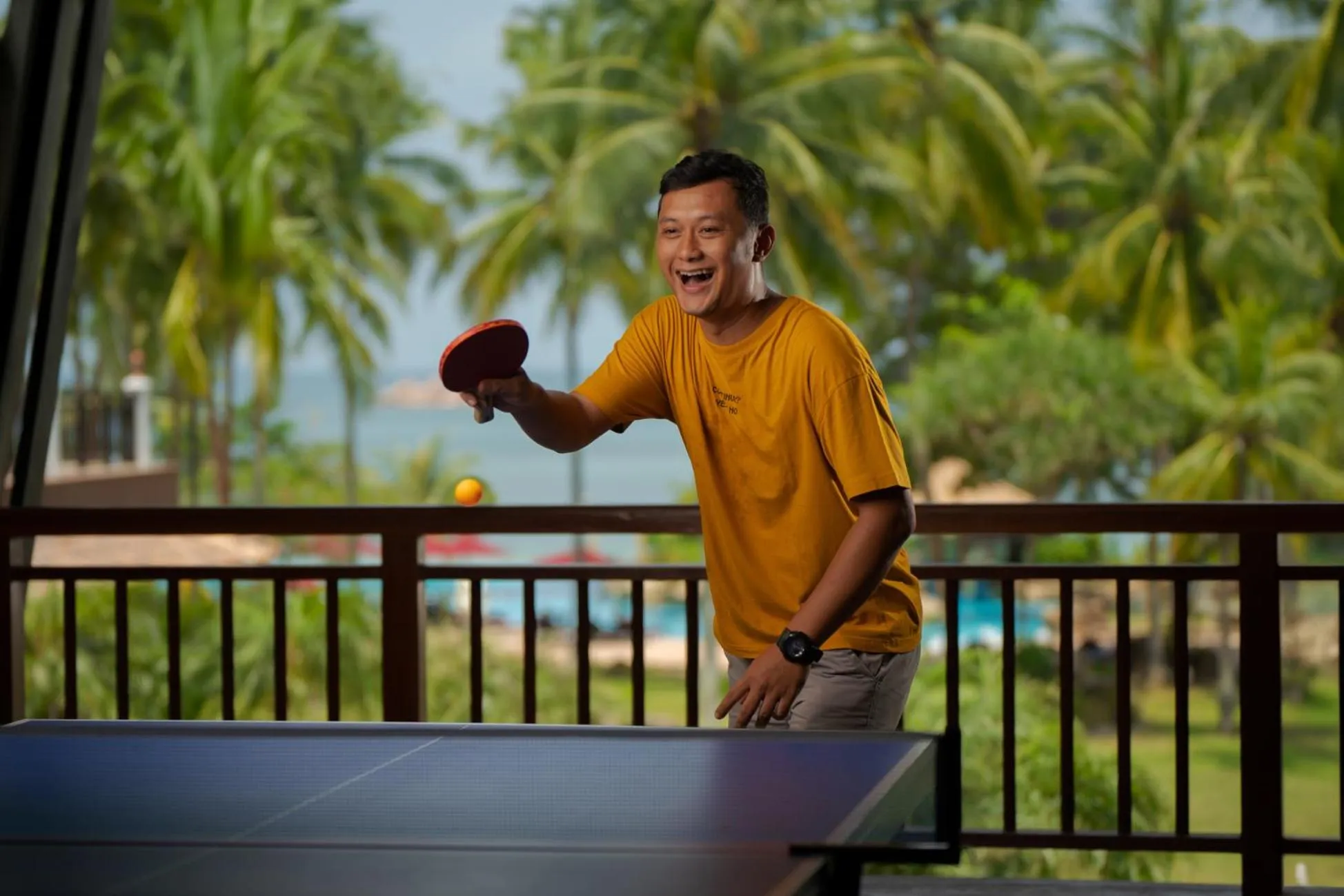 Table tennis in Nirwana Resort Hotel