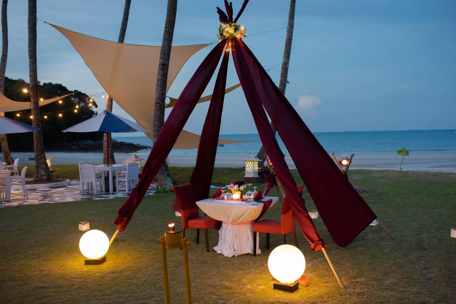 Dining area in Nirwana Resort Hotel
