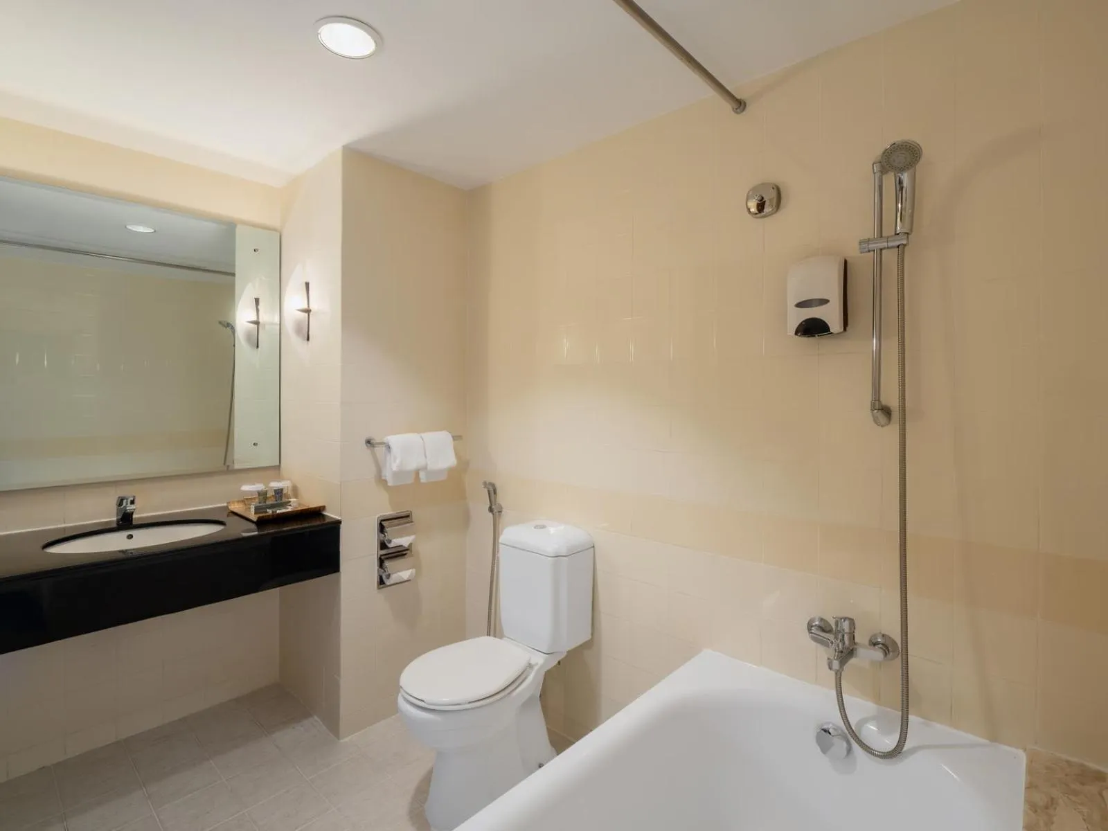 Shower in Nirwana Resort Hotel