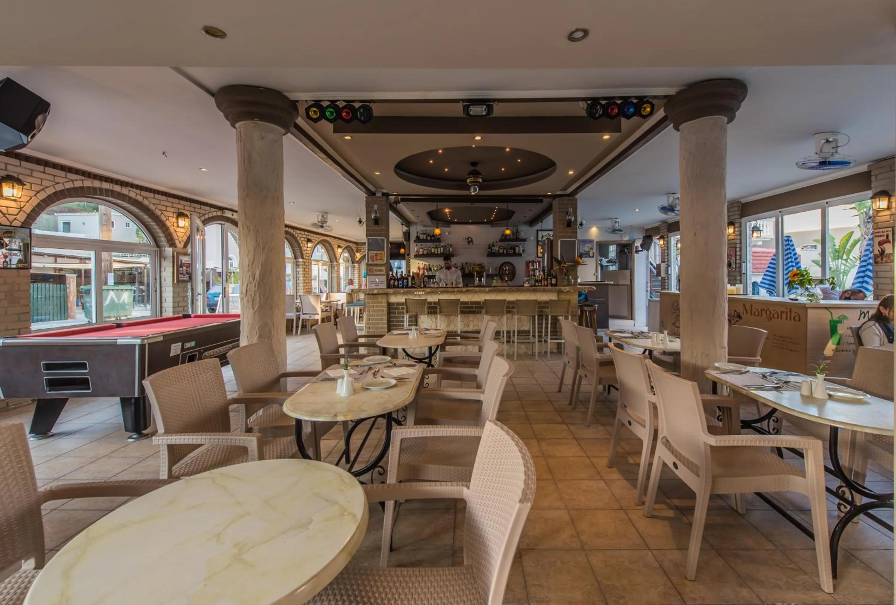 Lounge or bar in Planos Beach Hotel