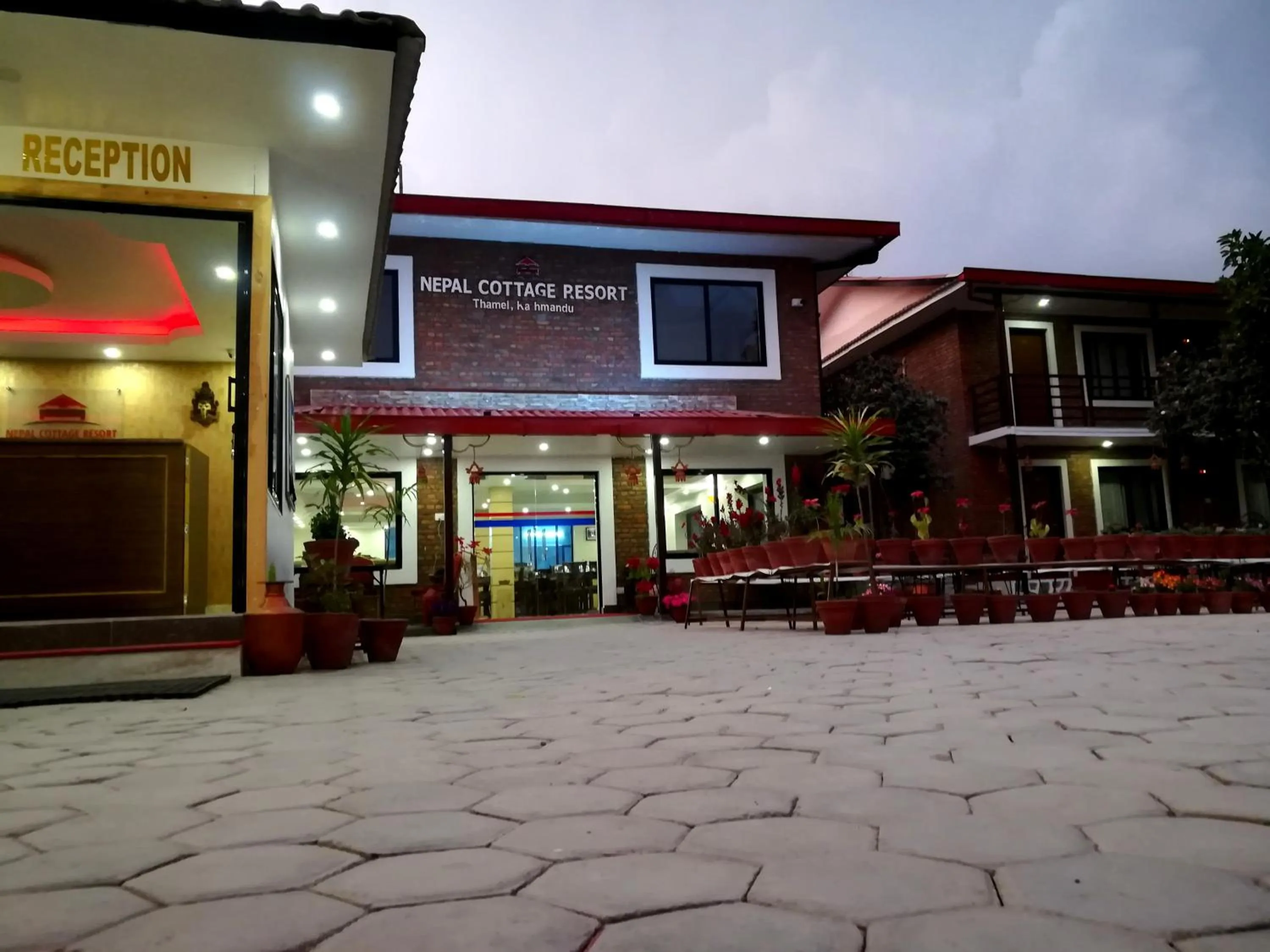 Facade/entrance in Nepal Cottage Resort