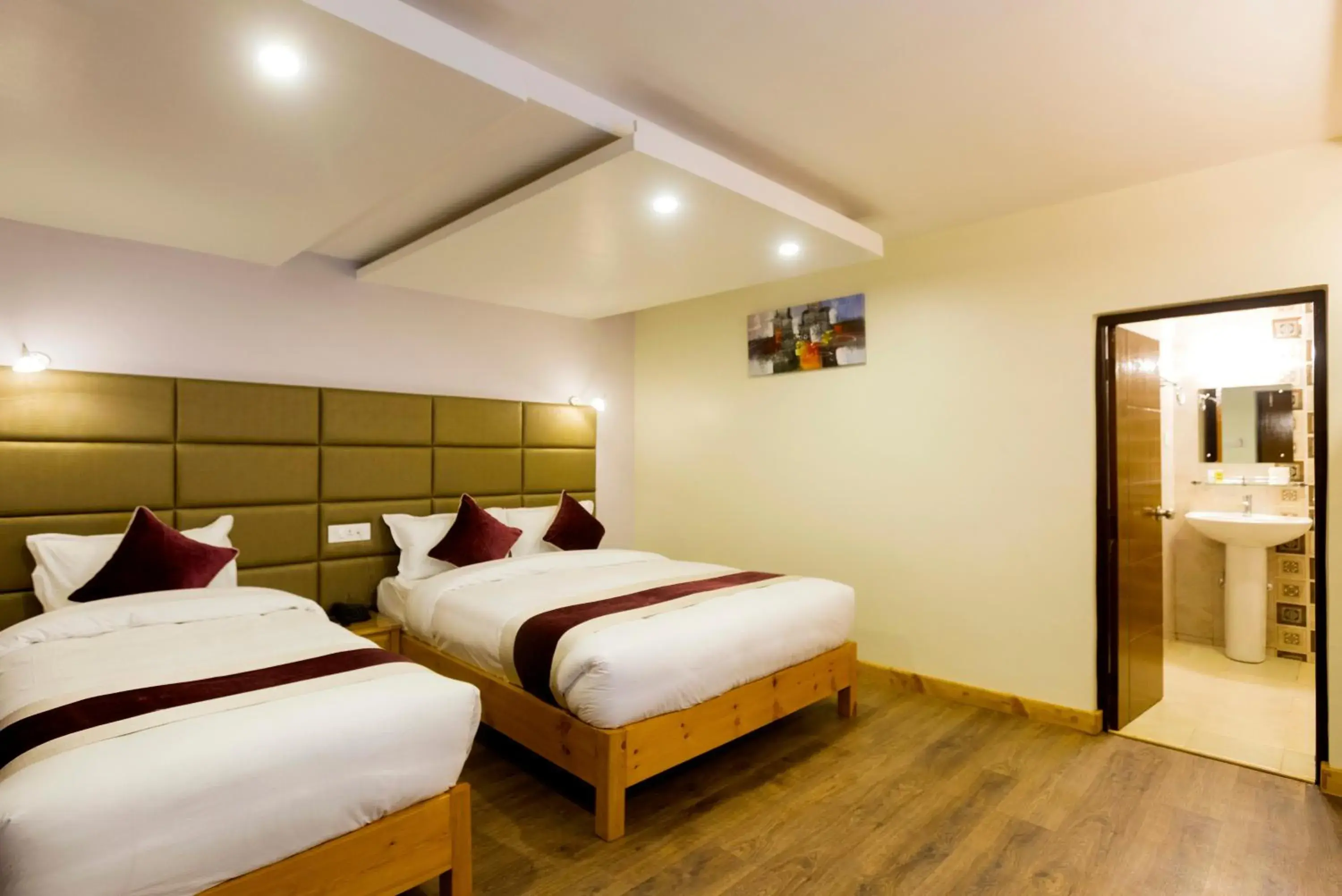 Deluxe Double or Twin Room with Garden View- Flexible Checkin Time - single occupancy in Nepal Cottage Resort Deluxe Double or Twin Room with Garden View- Flexible Checkin Time - single occupancy in Nepal Cottage Resort