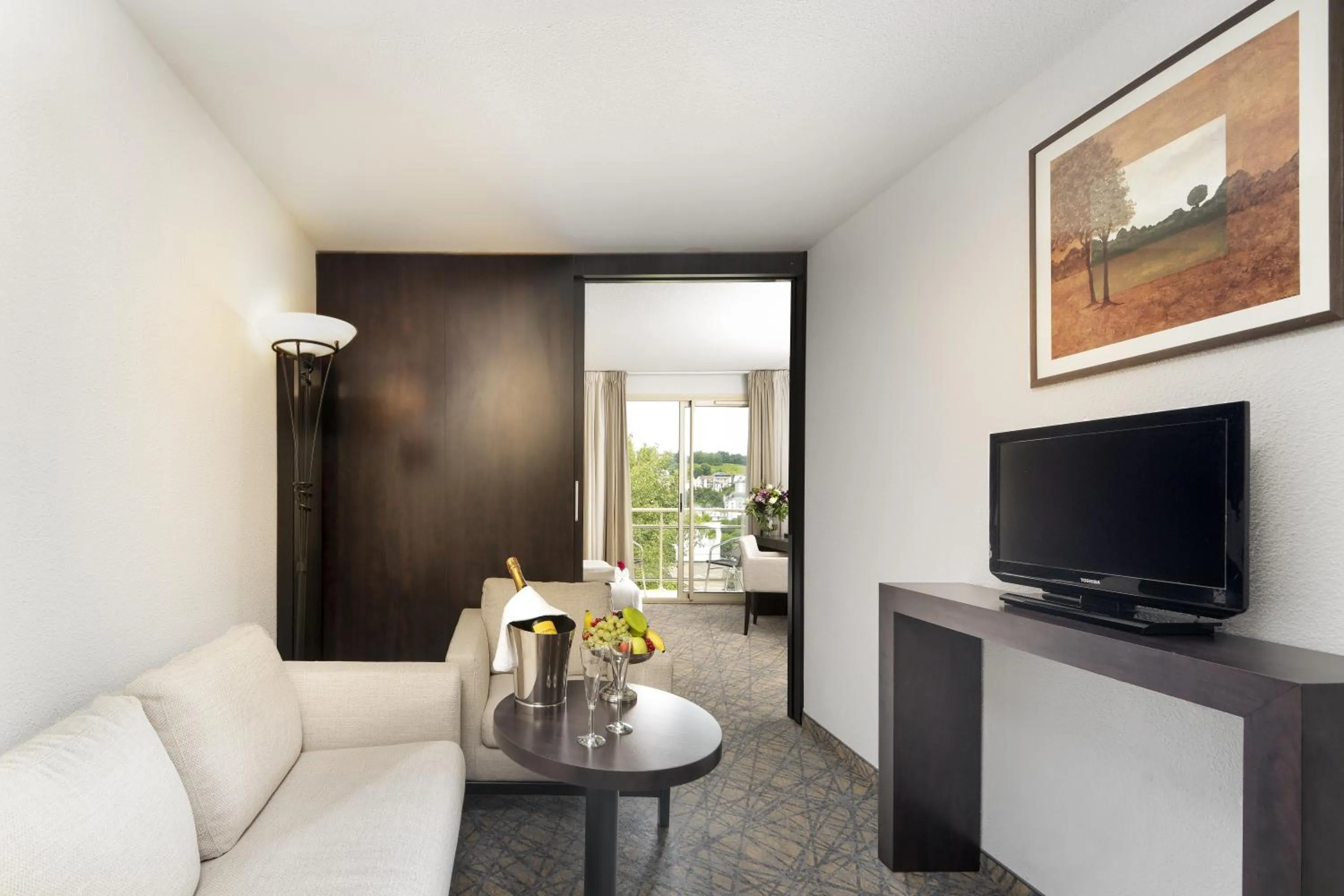 Seating area in Hôtel Eliseo