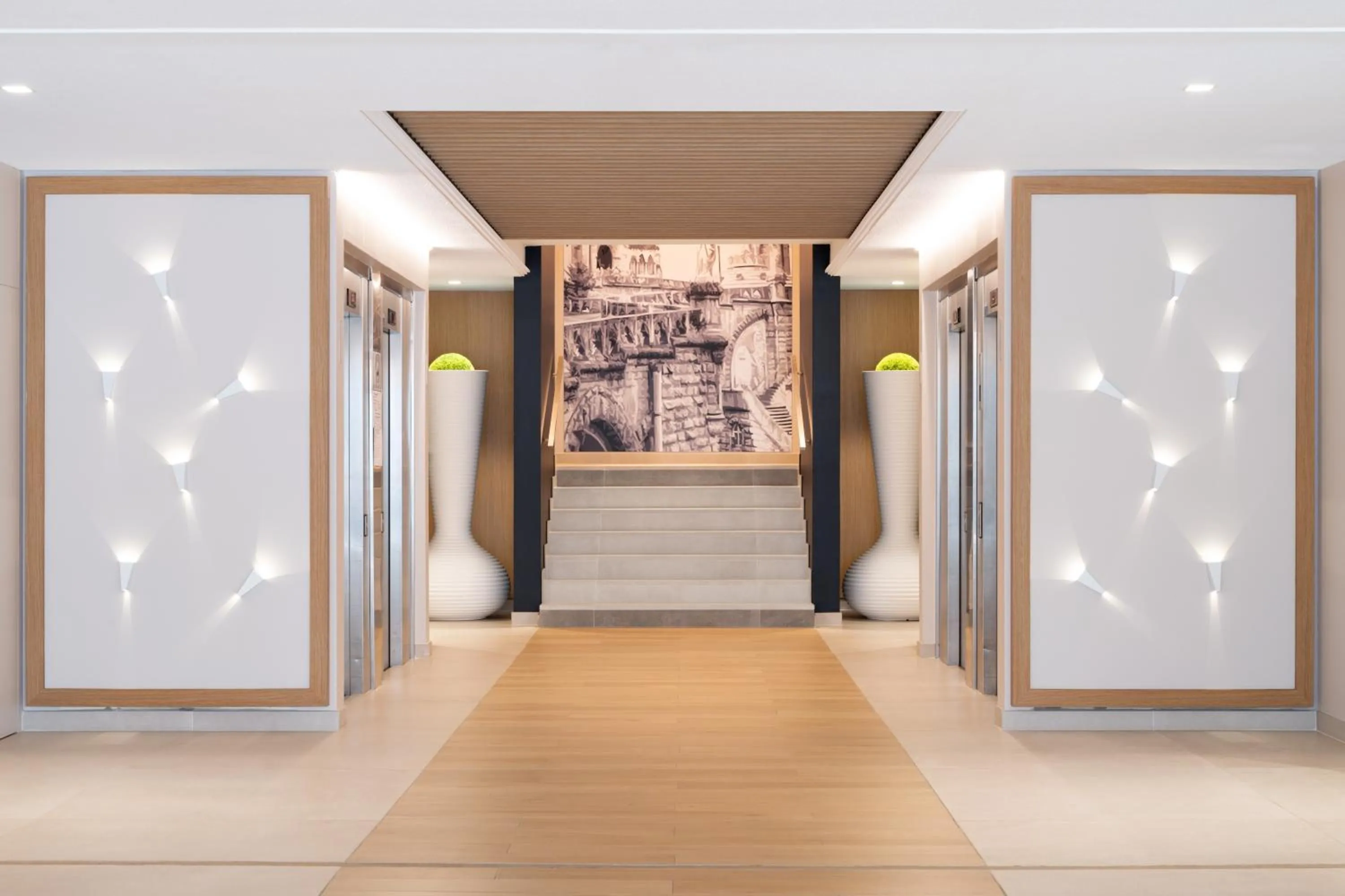 Lobby or reception in Hôtel Eliseo