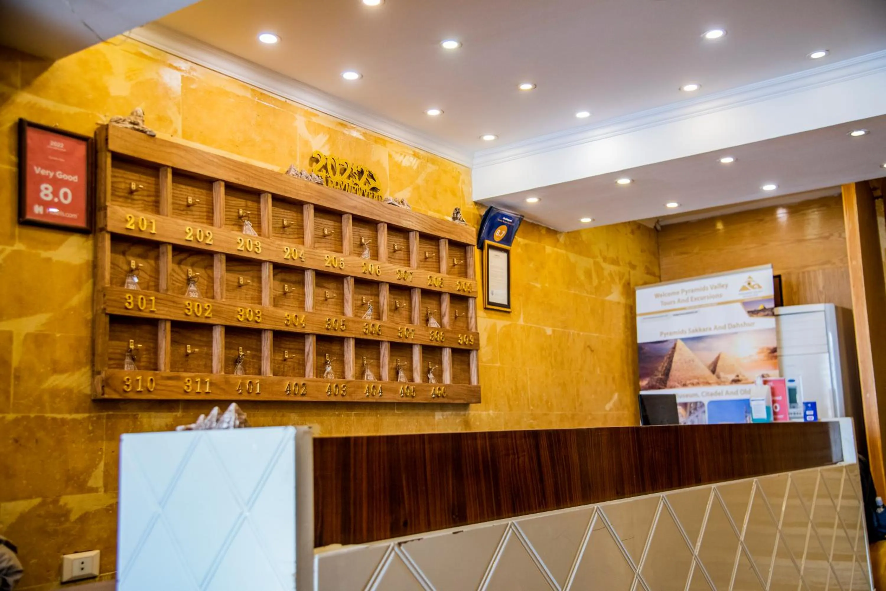 Lobby or reception in Pyramids Valley Boutique Hotel