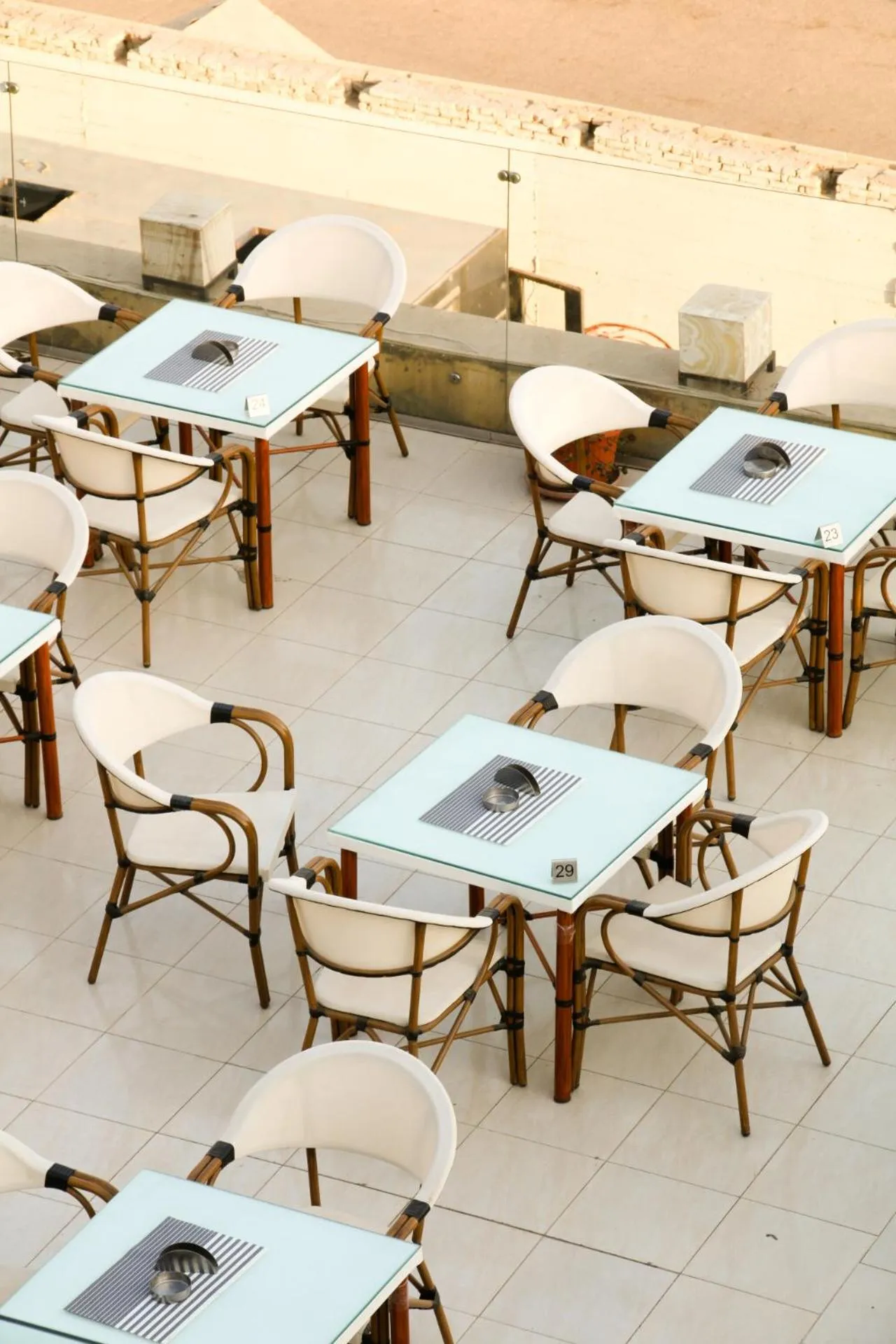 Patio in Pyramids Valley Boutique Hotel