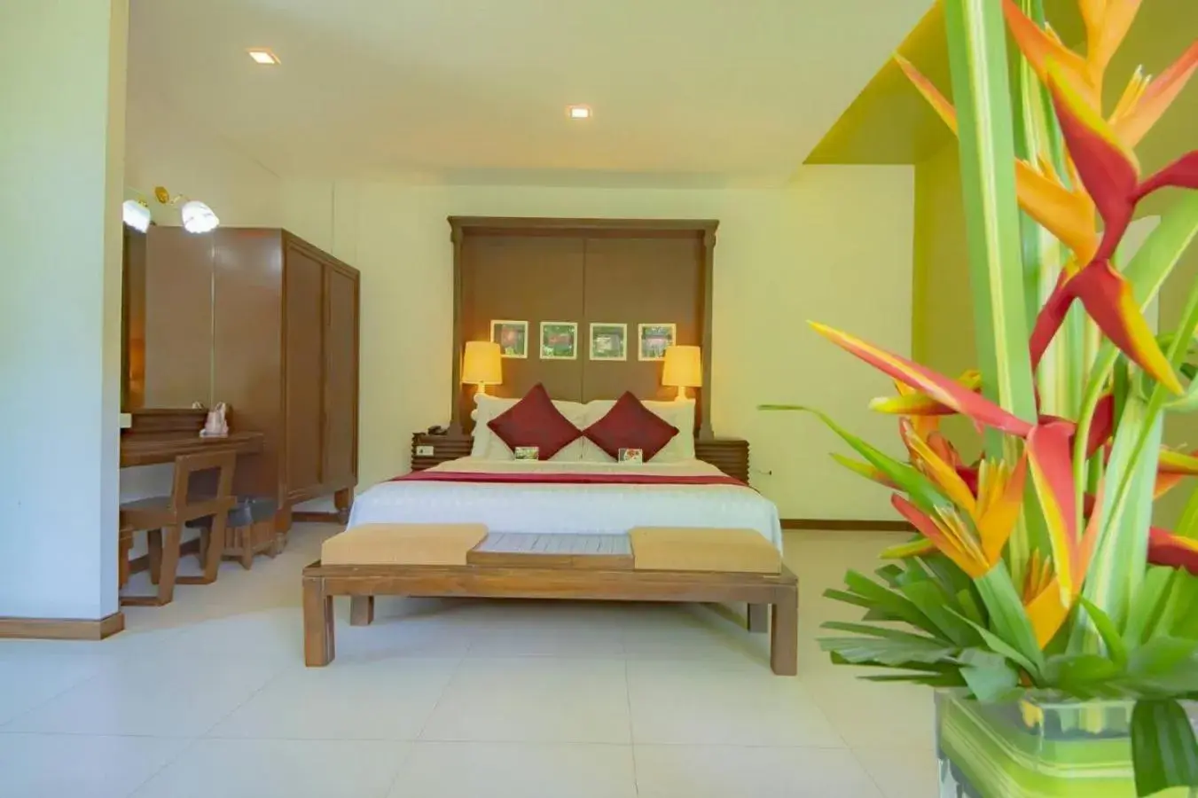 Bed in Nana Resort Kaeng Krachan - SHA Plus Certified