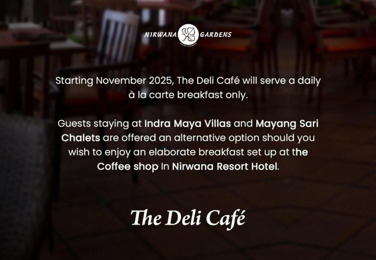 Restaurant/places to eat in Mayang Sari Beach Resort