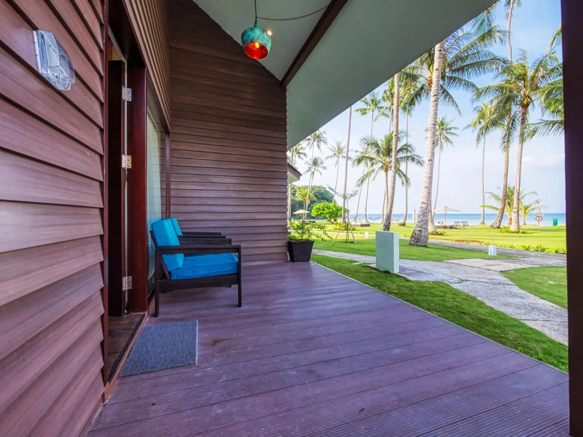 Patio in Mayang Sari Beach Resort