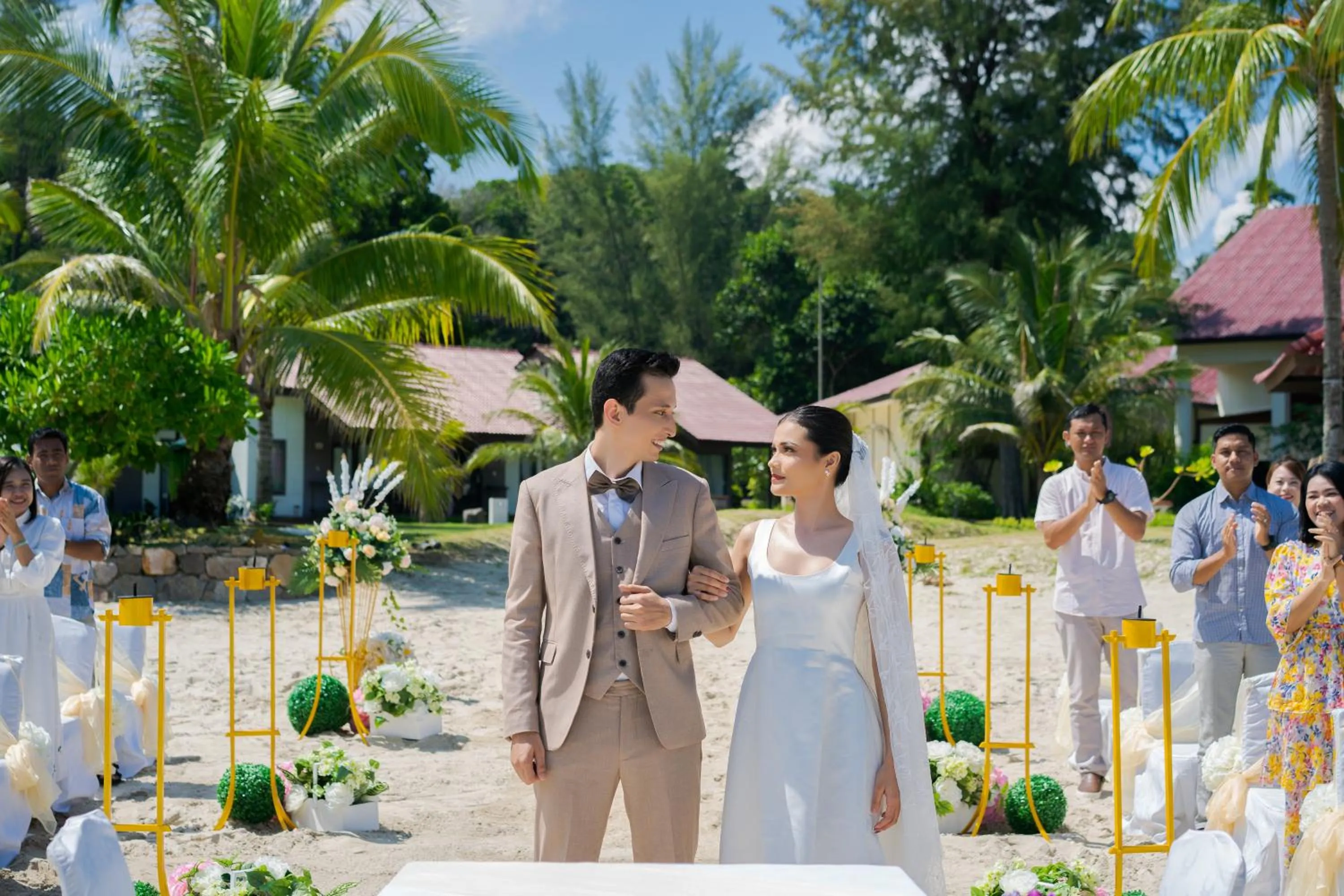 wedding in Mayang Sari Beach Resort