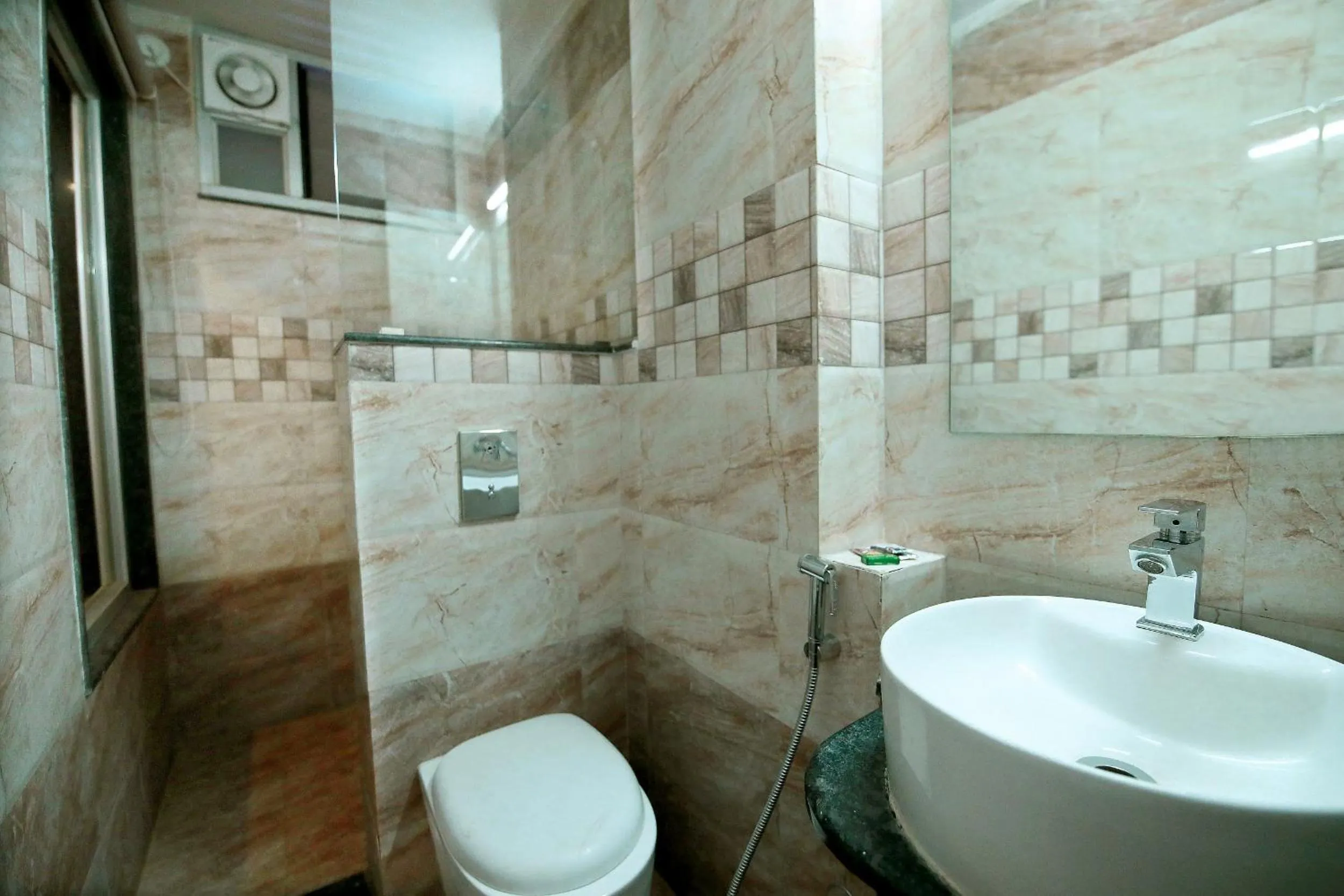 Toilet in Hotel Sunflower Udaipur