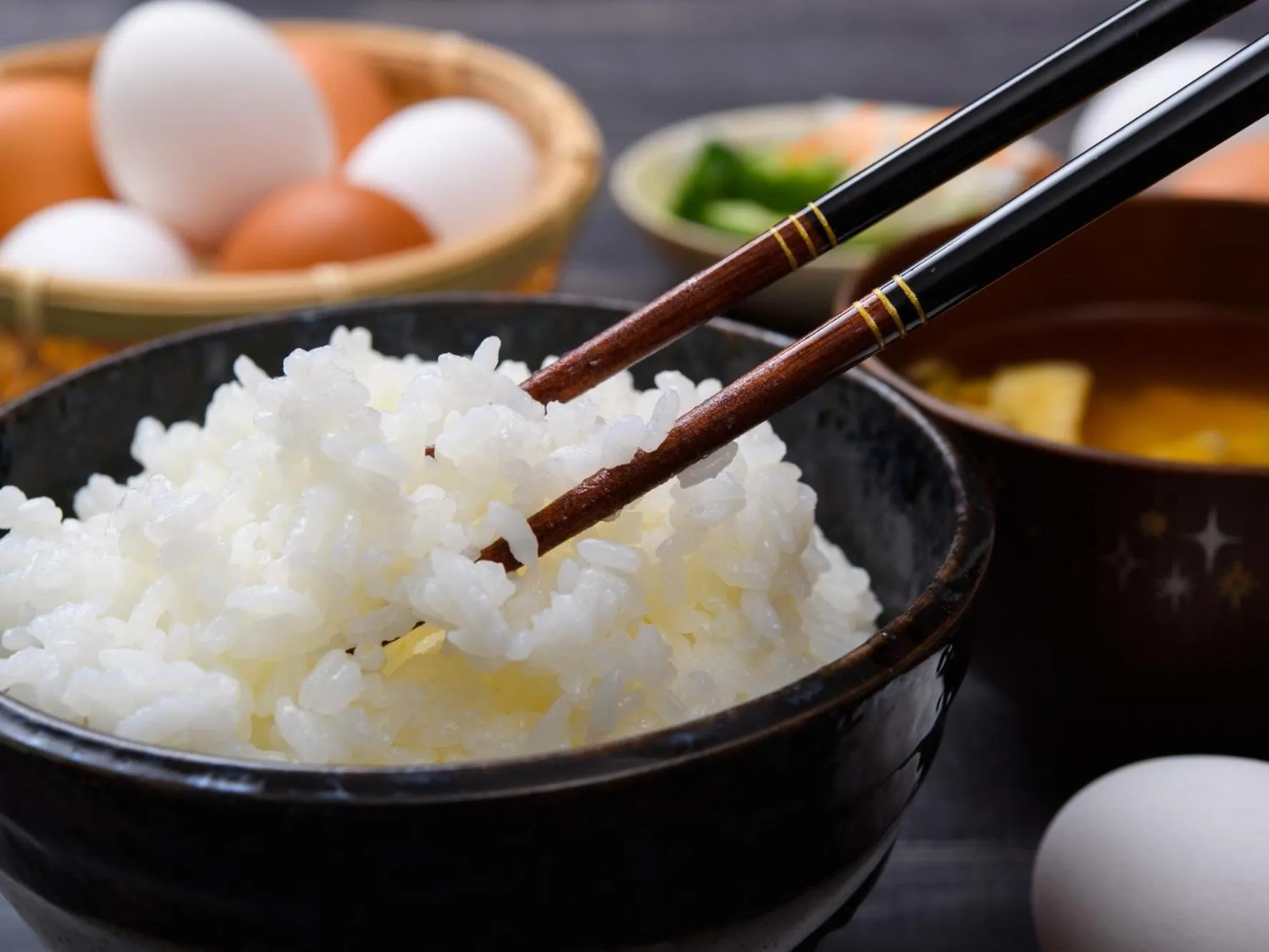 Food close-up in Venezian Hotel Shiroishi Zao
