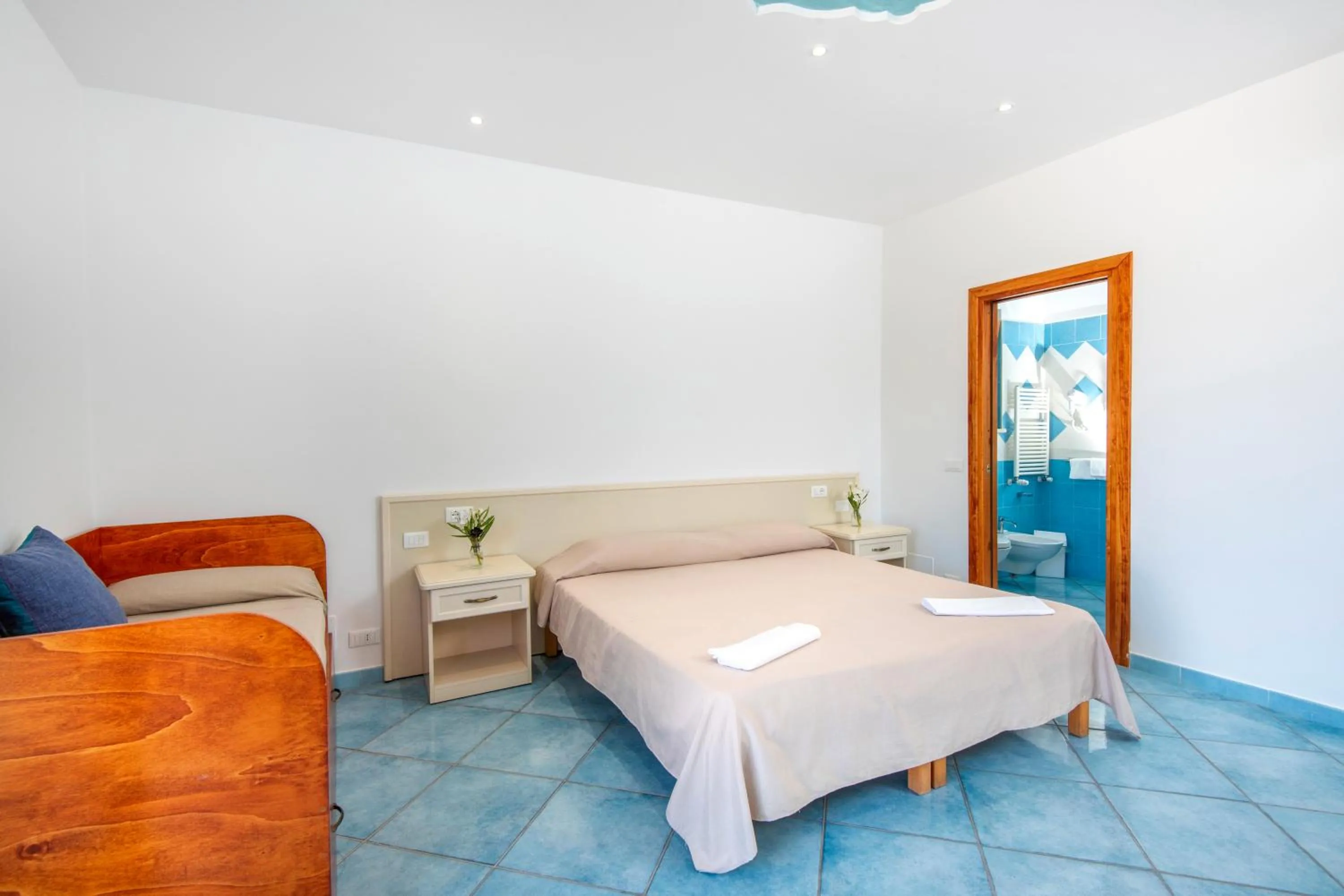 Bedroom, Bed in Hotel Bel Tramonto