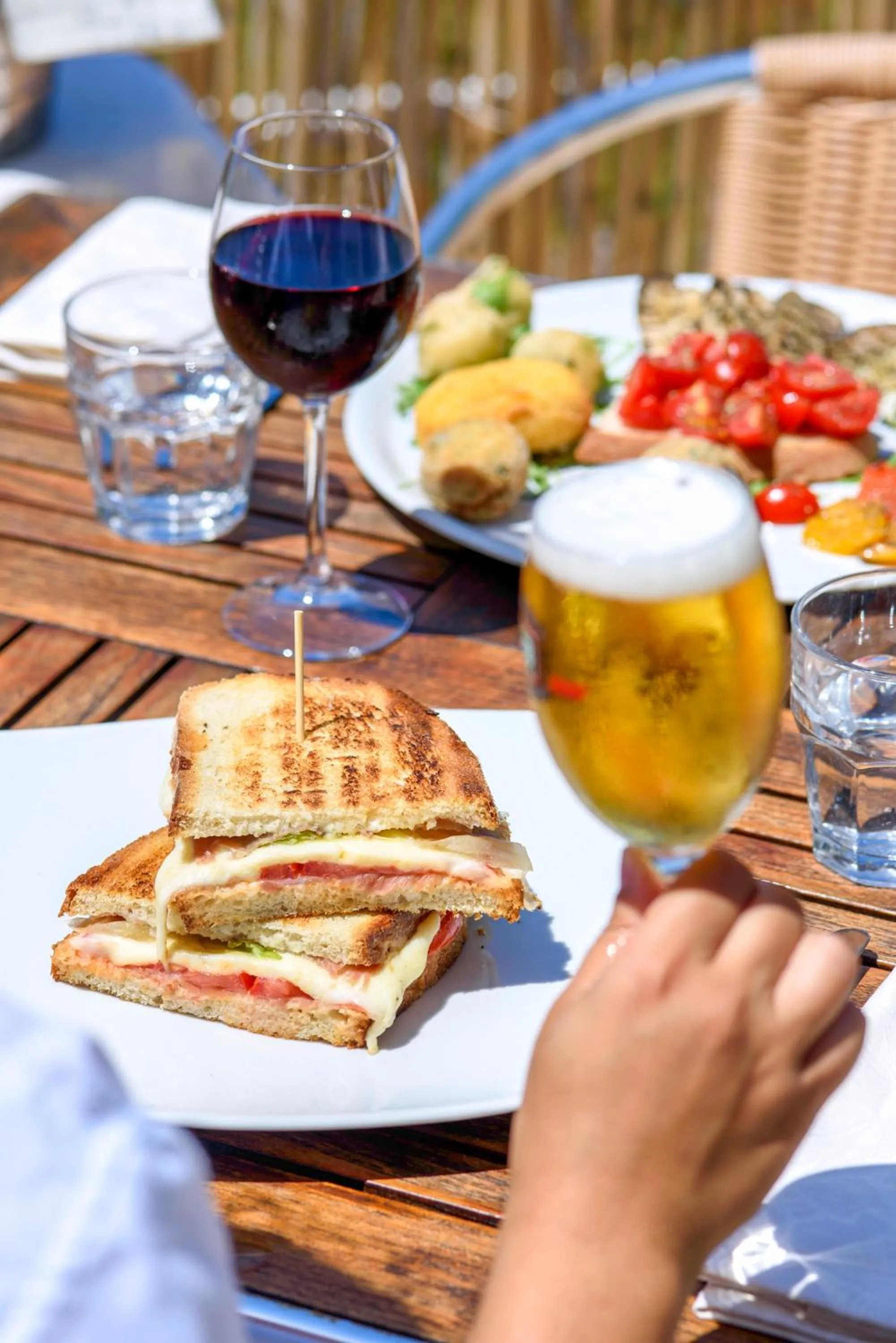 Food and drinks in Hotel Bel Tramonto