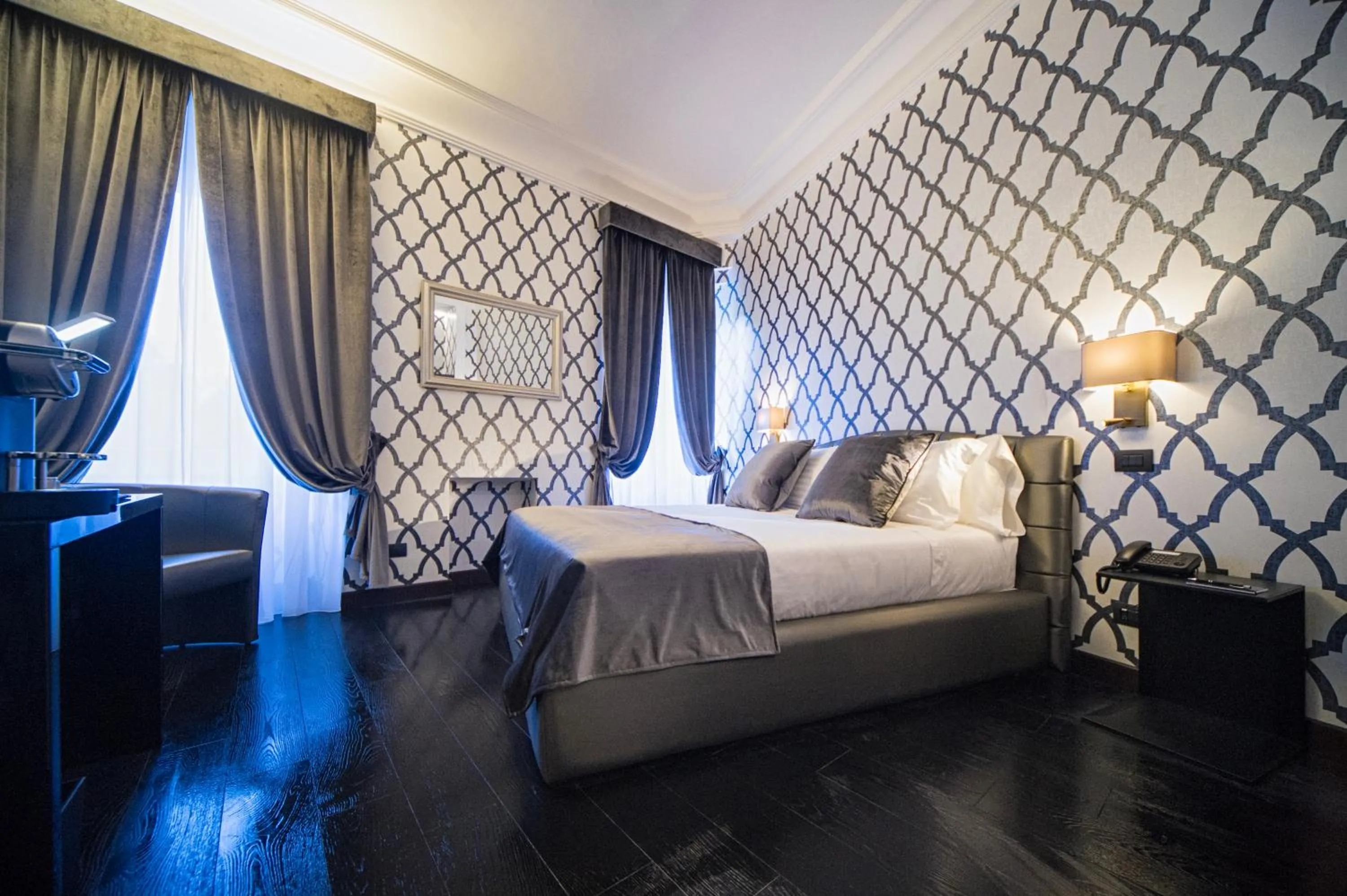 Bed in Via Veneto Suites