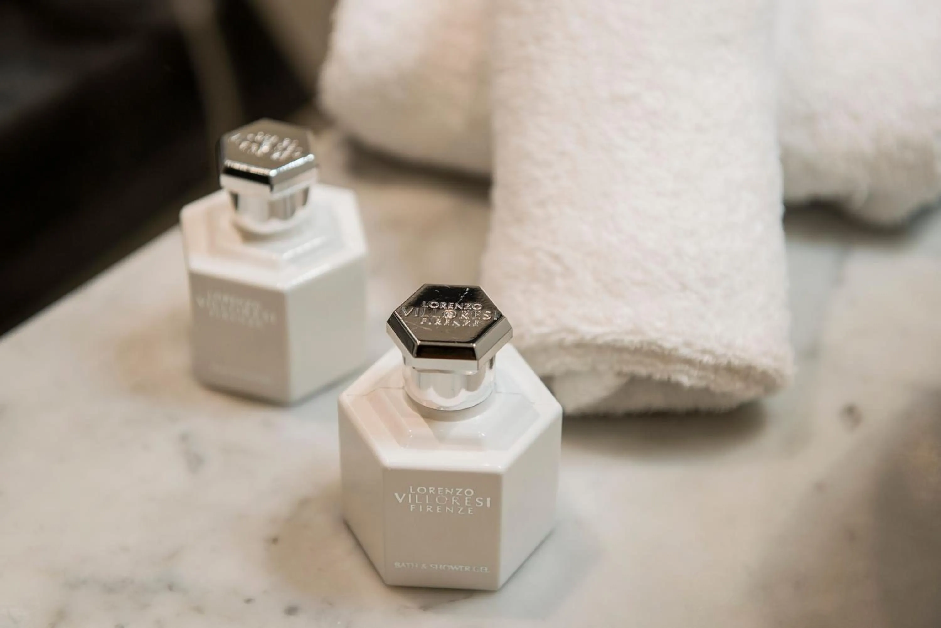 Bathroom in Via Veneto Suites