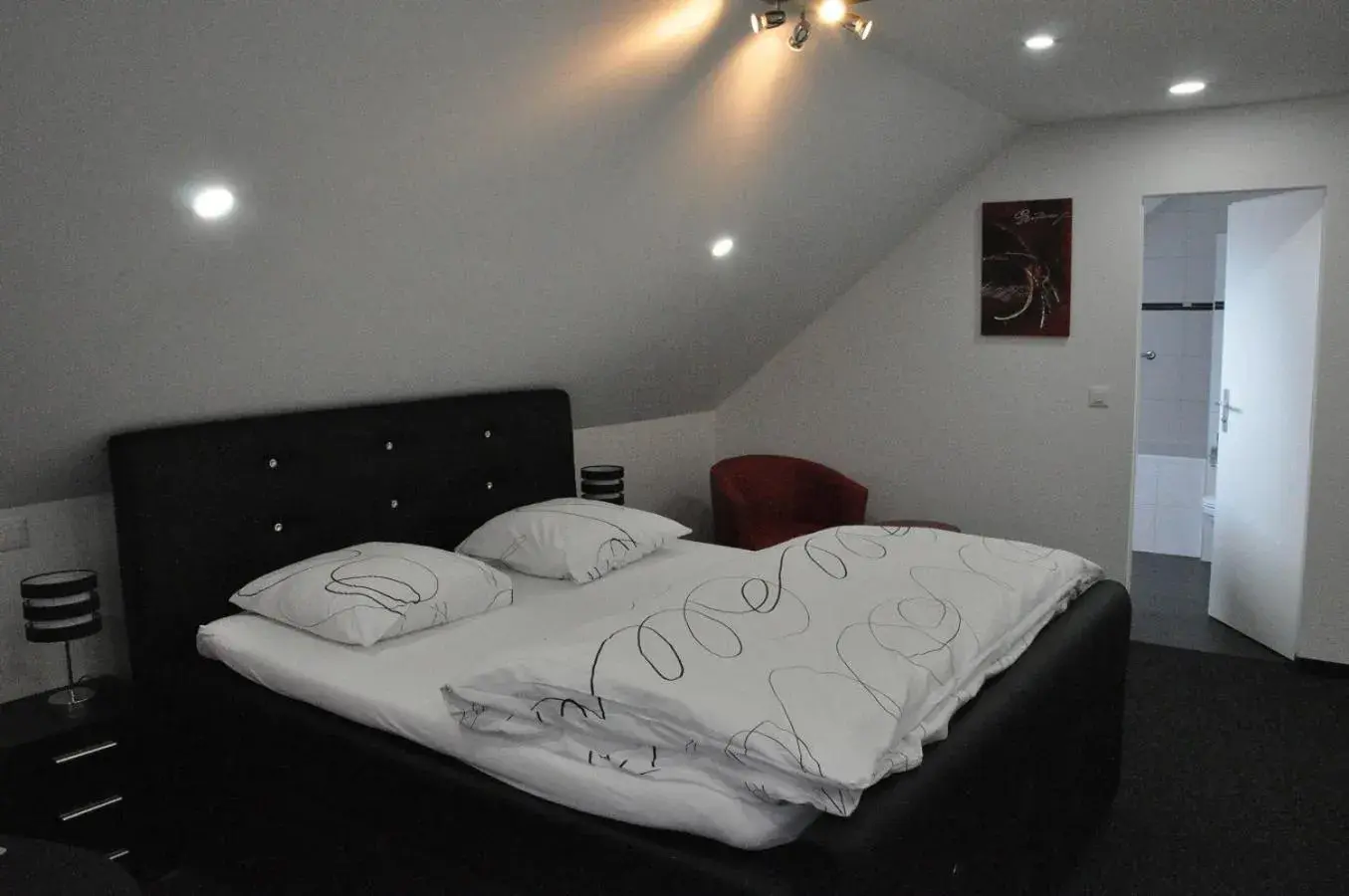 Double Room in Hôtel du Chasseur Double Room in Hôtel du Chasseur