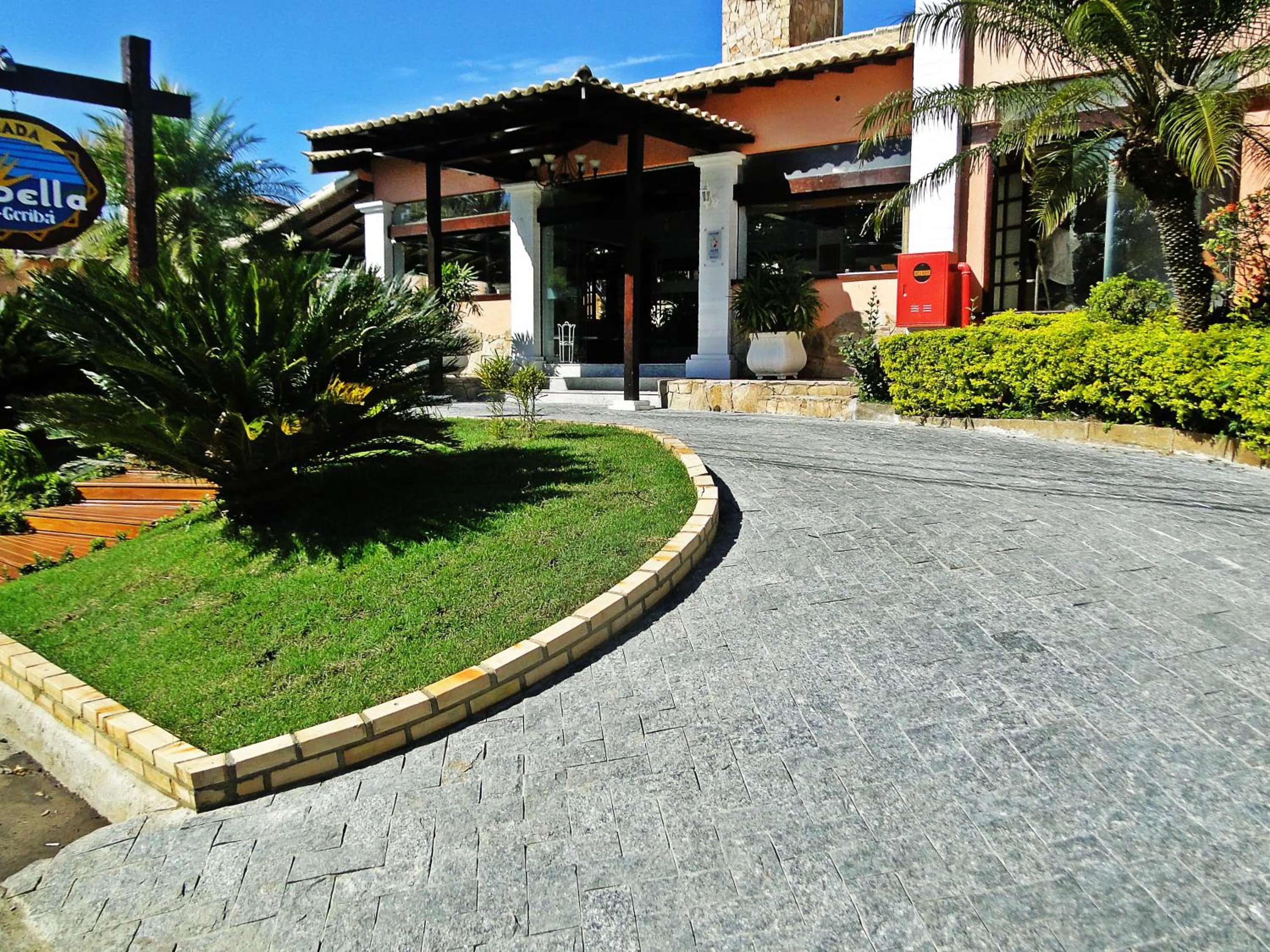 Garden in Pousada Marbella