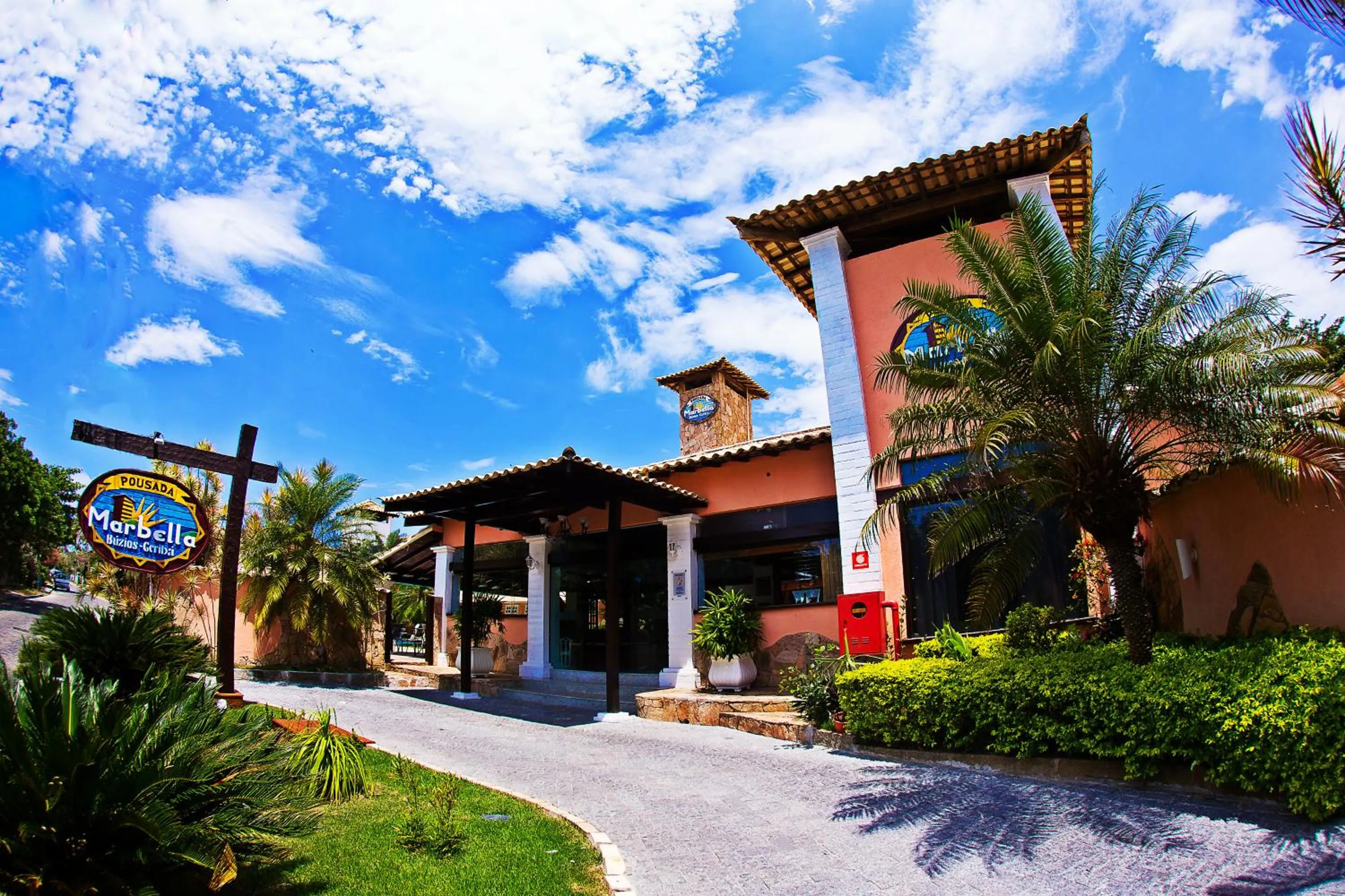 Facade/entrance in Pousada Marbella