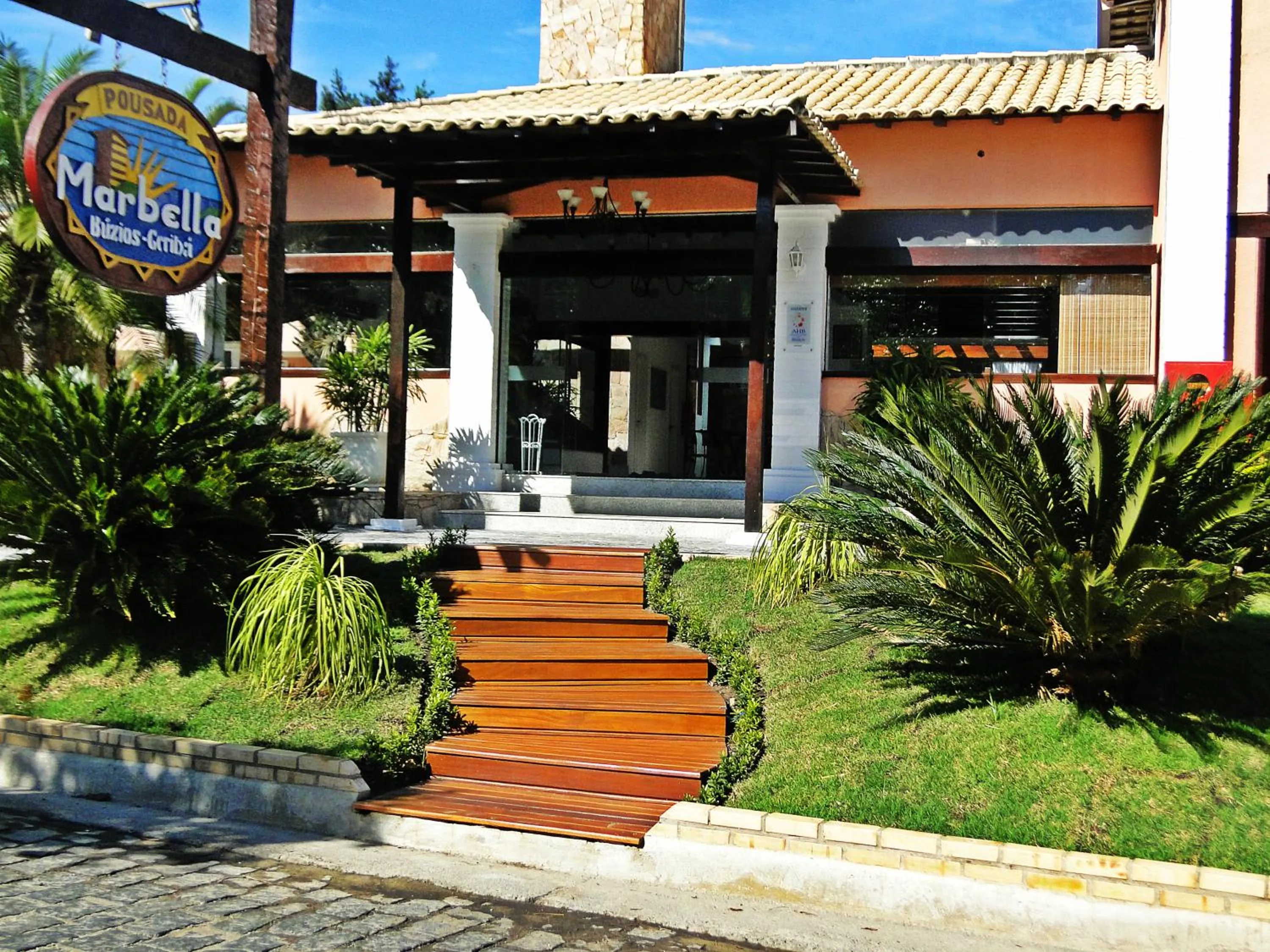 Facade/entrance in Pousada Marbella