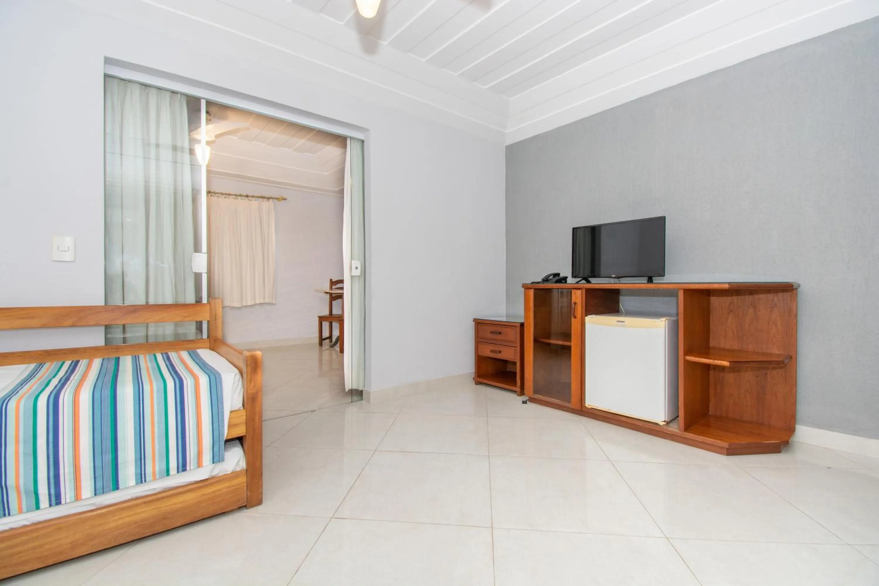 Bed in Pousada Marbella