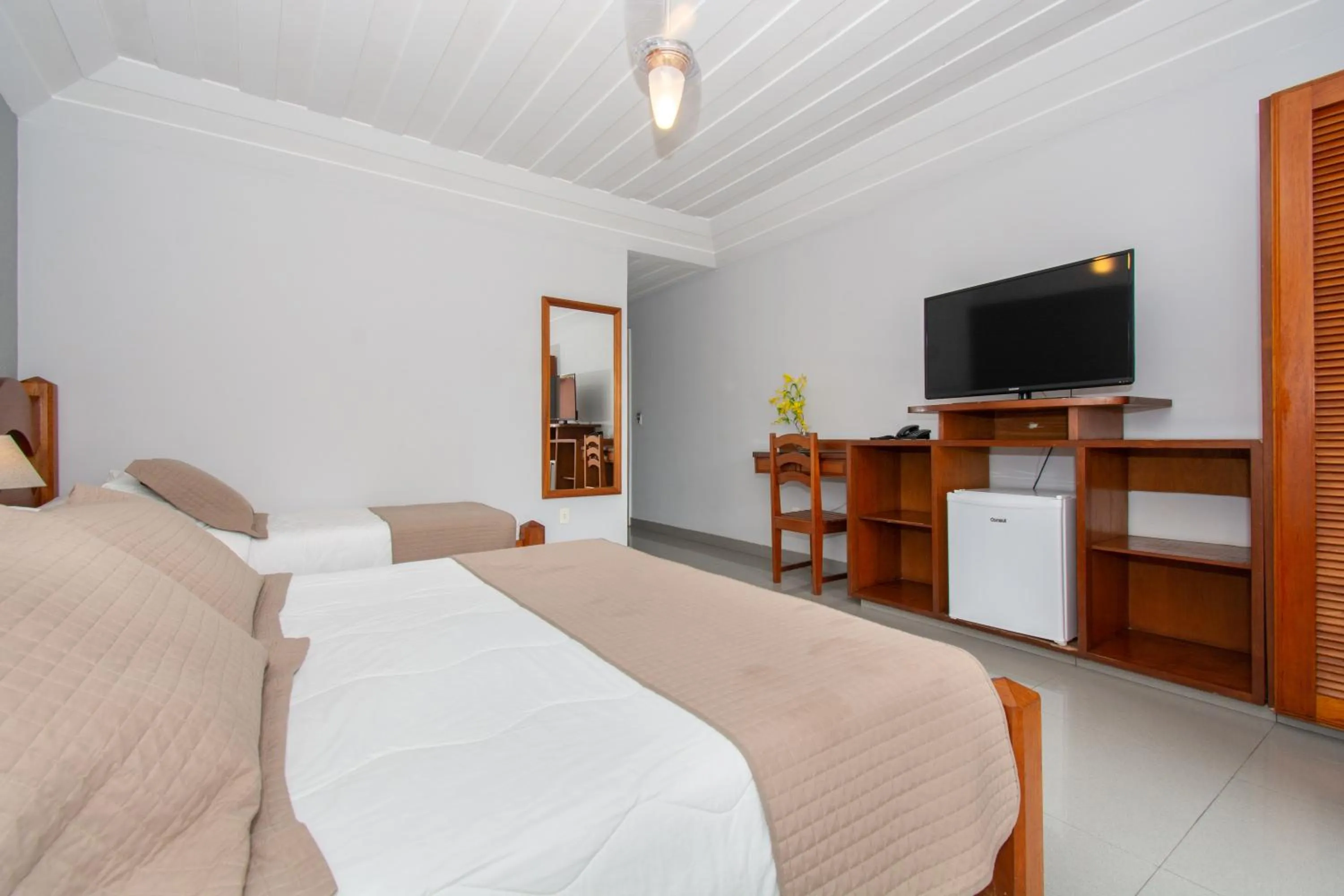 Bed in Pousada Marbella