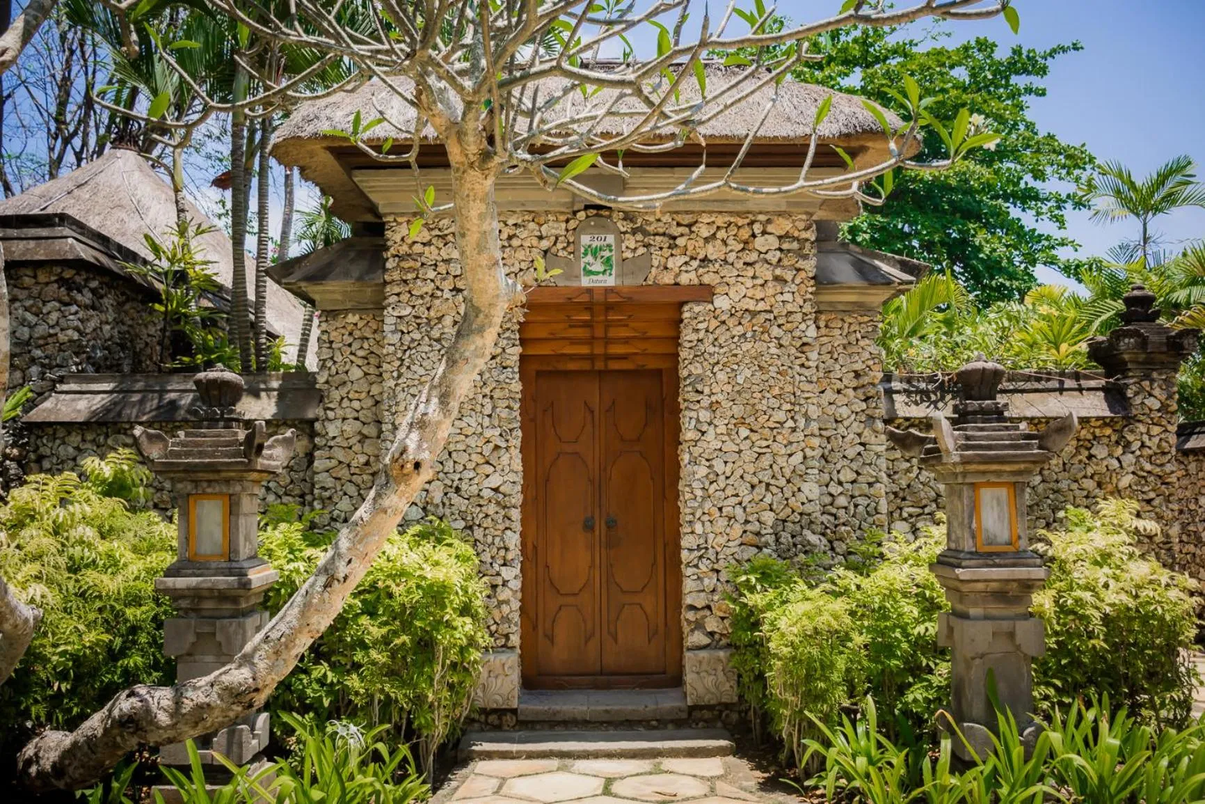 Property building in The Oberoi Beach Resort, Bali